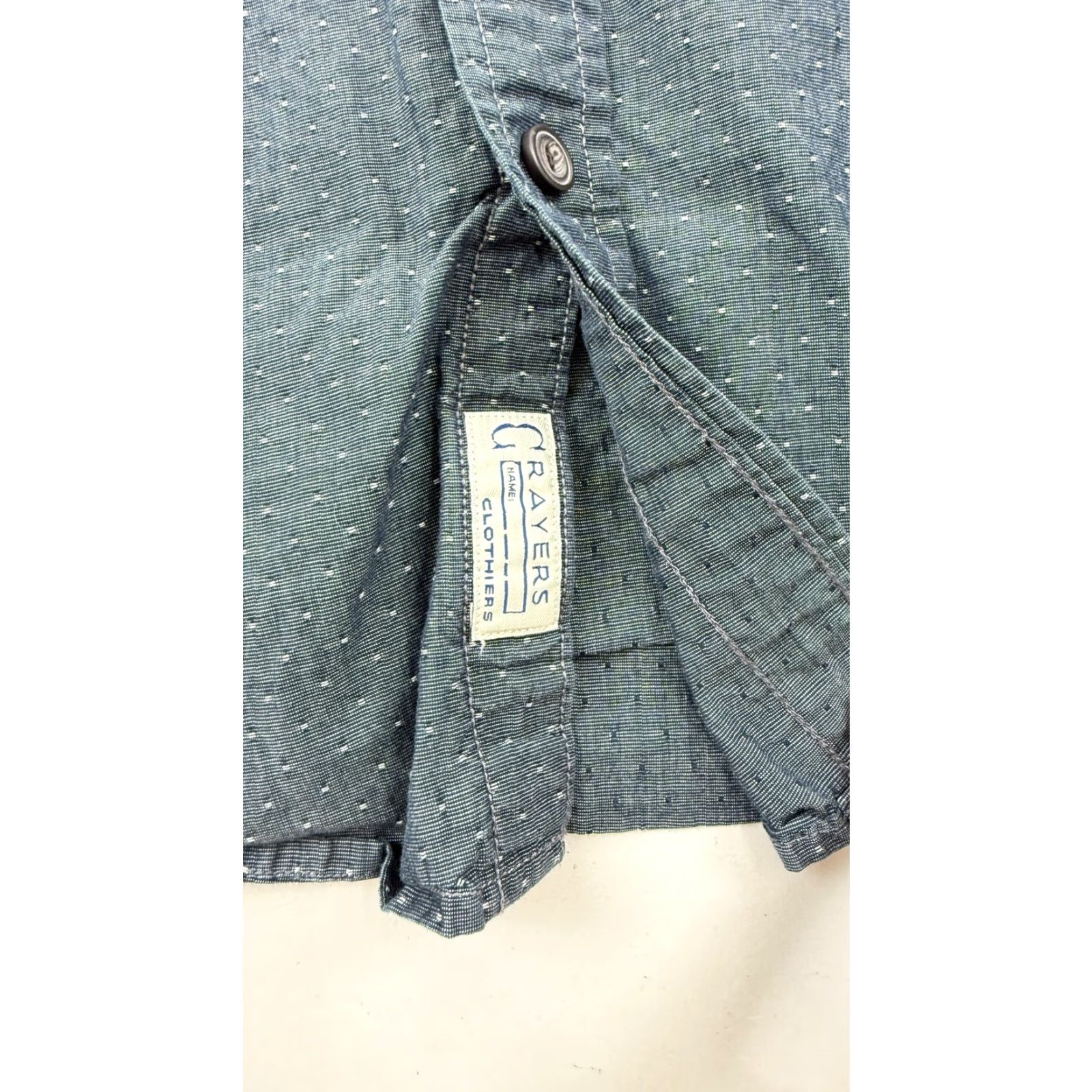 Grayers Grayers Shirt Mens M Blue Short Sleeve Button Front Pockets Casual Size US M / EU 48-50 / 2 - 3 Thumbnail