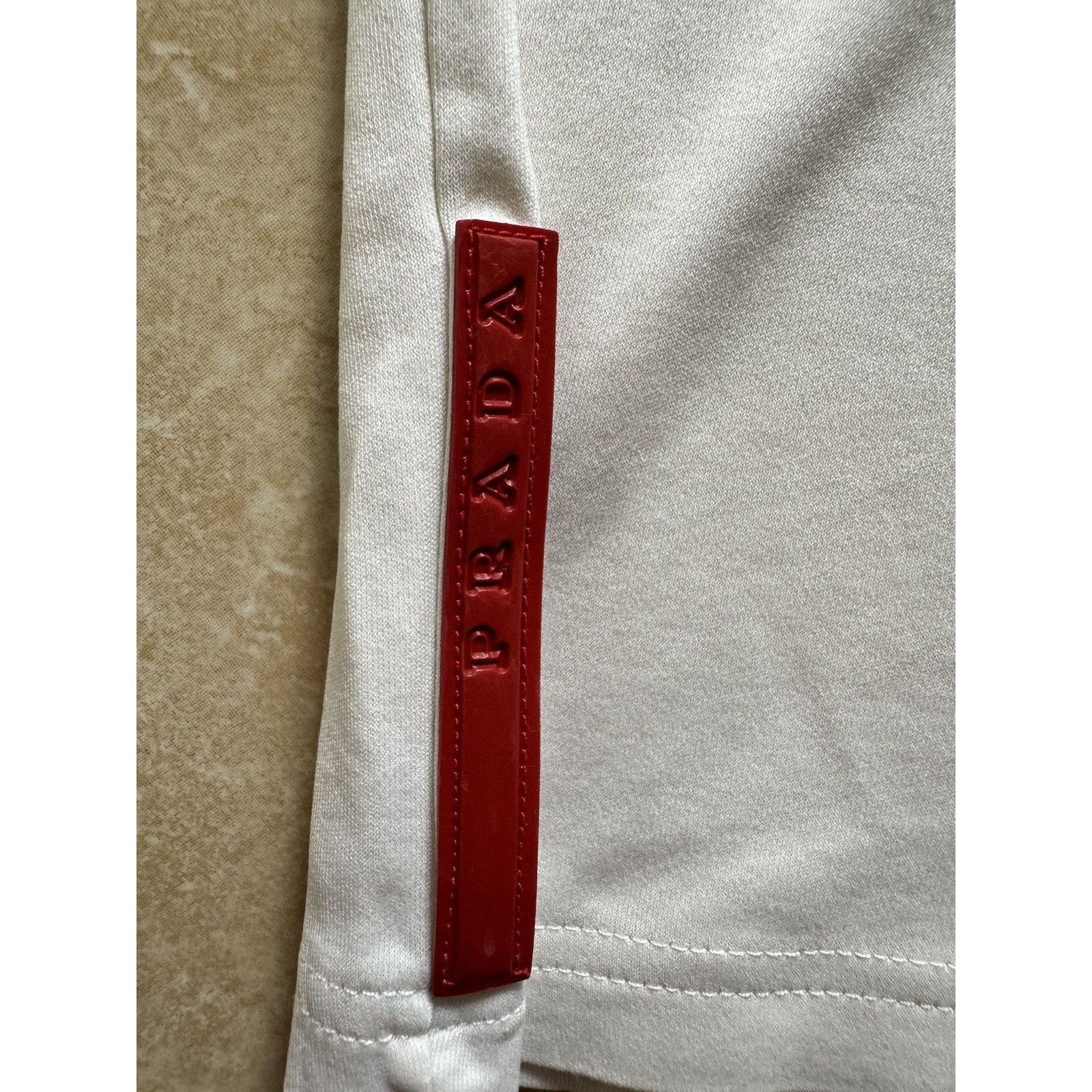Prada Prada Linea Rossa Archive Red Tab T-Shirt Size US S / EU 44-46 / 1 - 3 Thumbnail