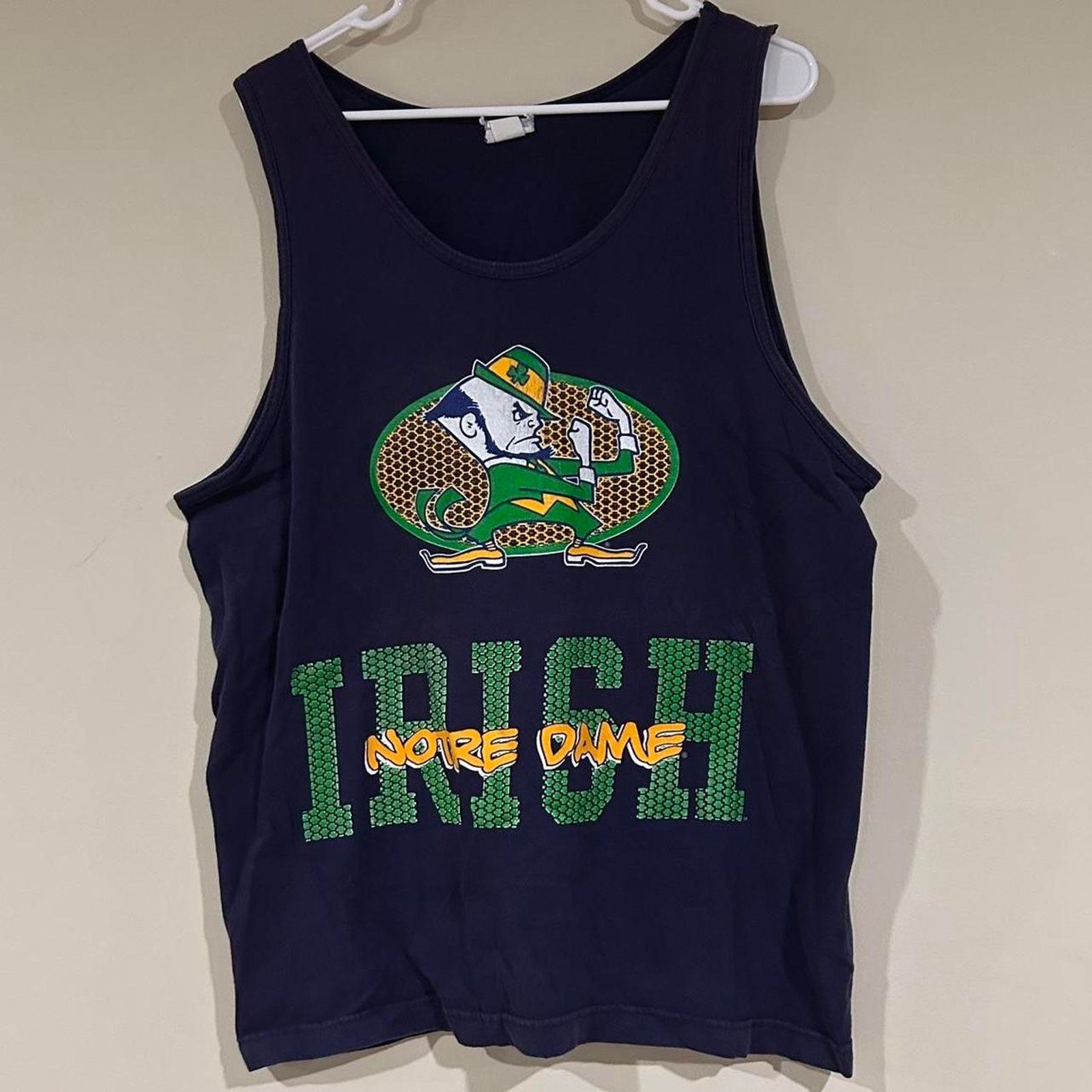 Other Vintage Notre Dame Fighting Irish Tank Top Size US L / EU 52-54 / 3 - 1 Thumbnail