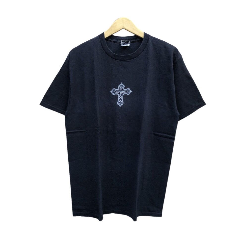 Vintage Vintage Spark Skateboarding Tee Size US L / EU 52-54 / 3 - 1 Thumbnail