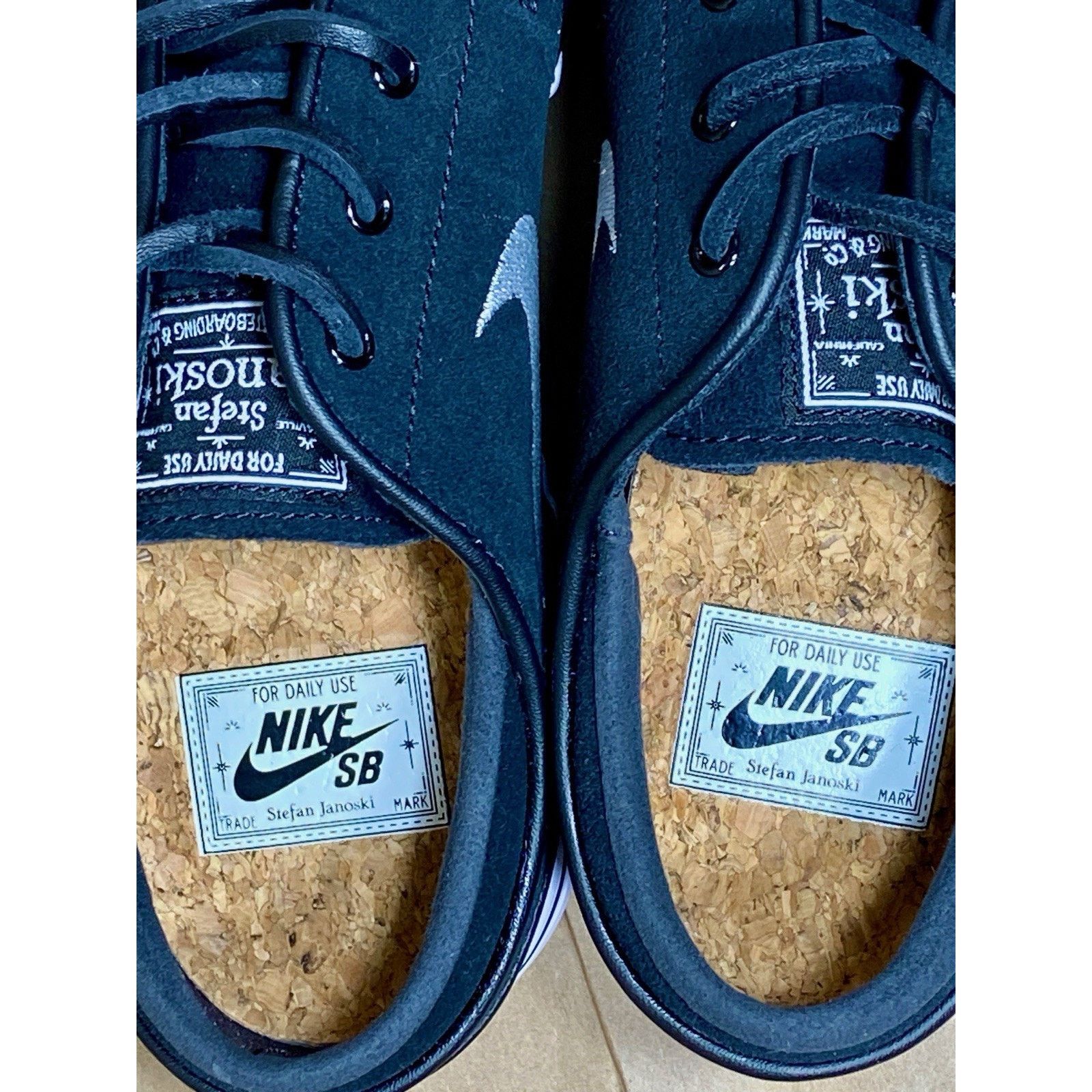 Nike Nike Zoom Stefan Janoski SB Black White FD6757-001 Size US 8 / IT 38 - 10 Thumbnail
