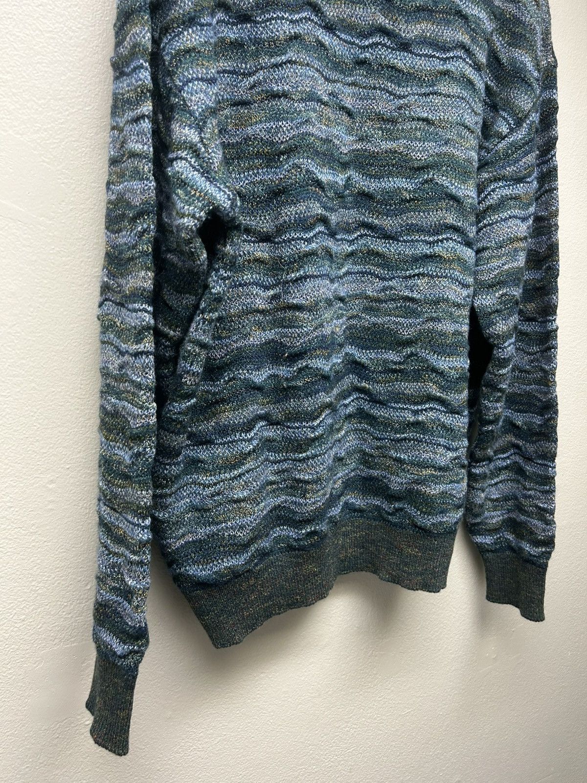 Coogi Vintage Botto Coogi Style Knit Sweater Blue Size US L / EU 52-54 / 3 - 8 Thumbnail