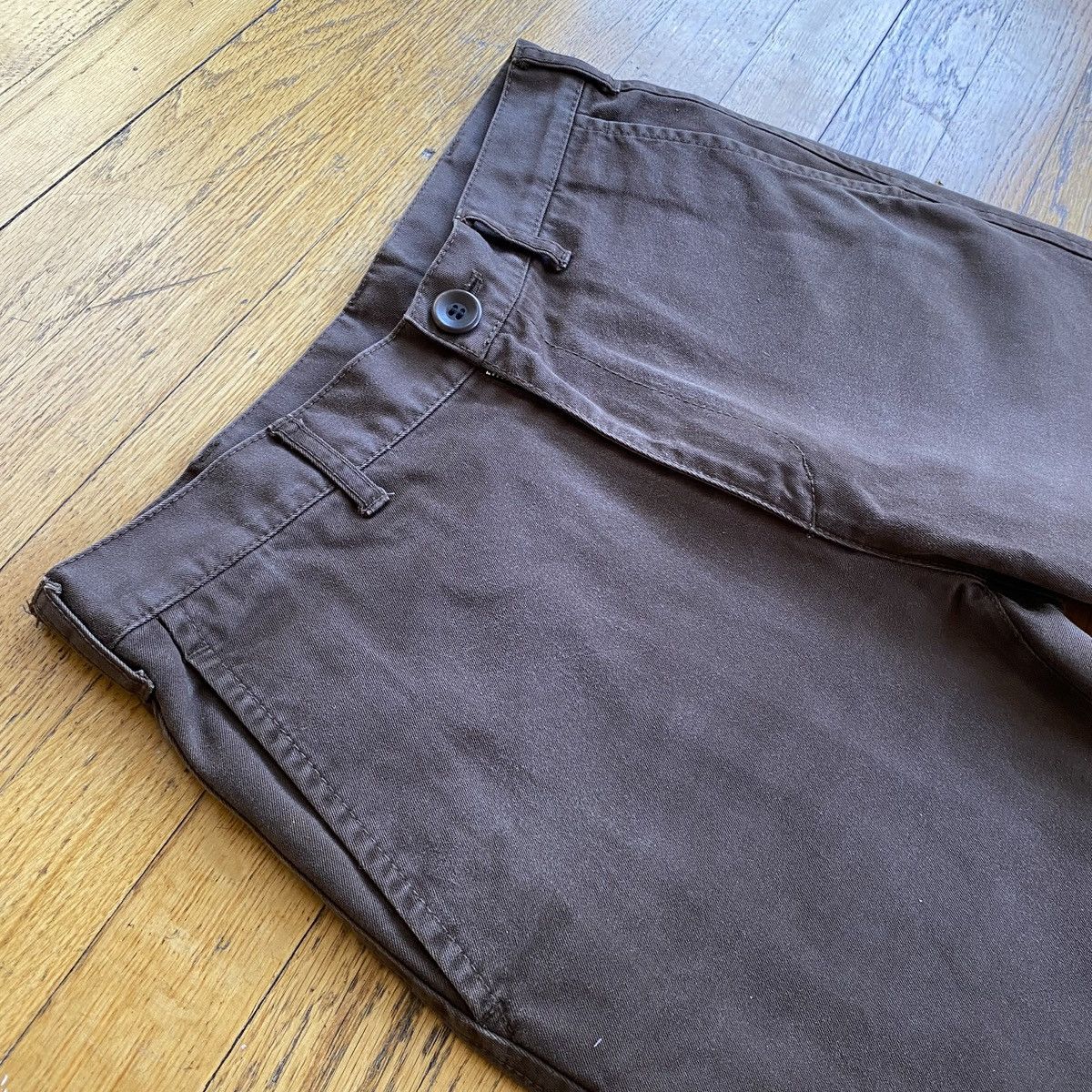 Comme des Garcons Homme Comme Des Garcons Brown Chino Pants Size US 30 / EU 46 - 3 Thumbnail