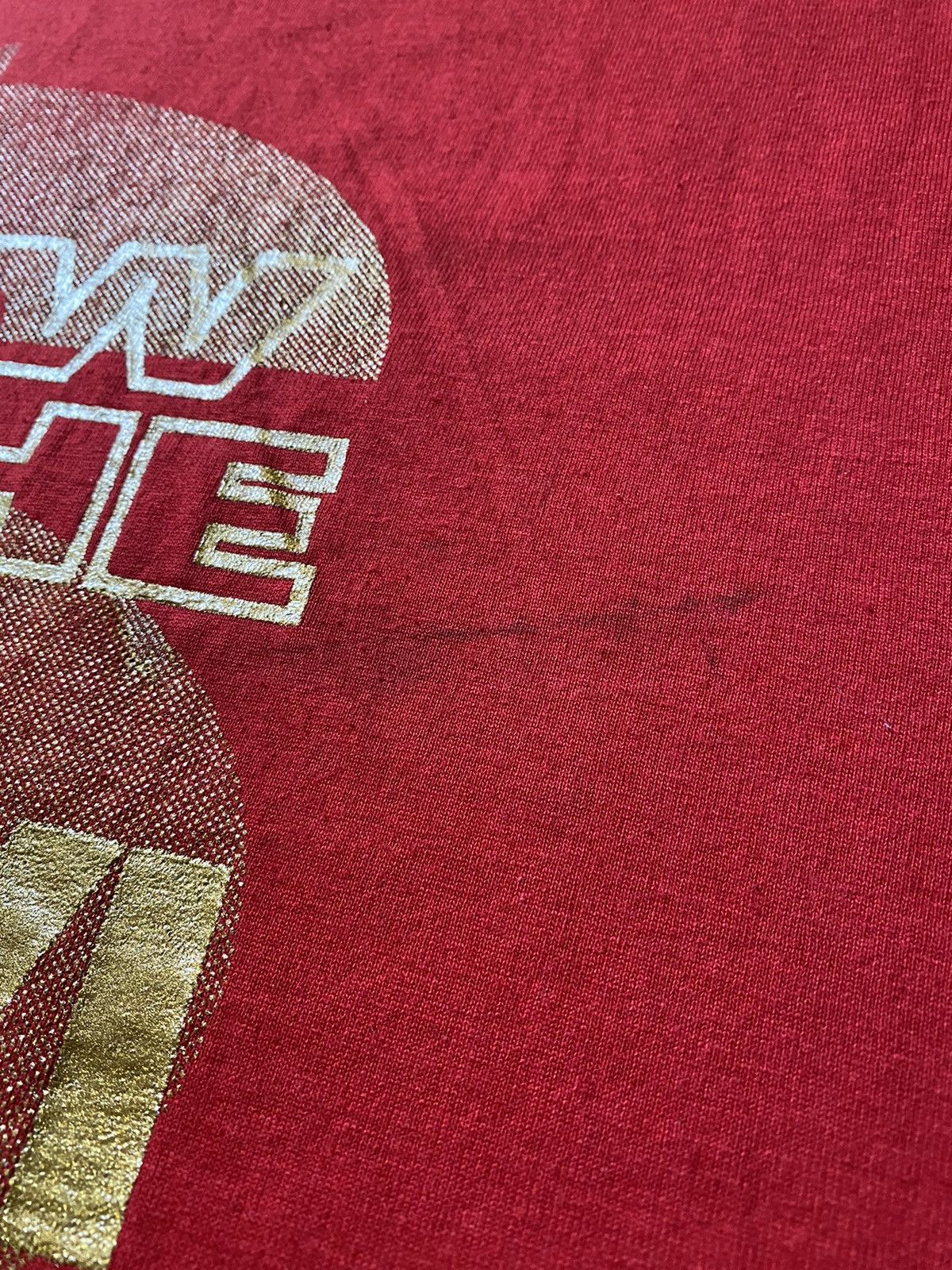 Fruit Of The Loom × Vintage Vintage Show Me The Money Single Stitch Big Size Size US XXL / EU 58 / 5 - 4 Thumbnail