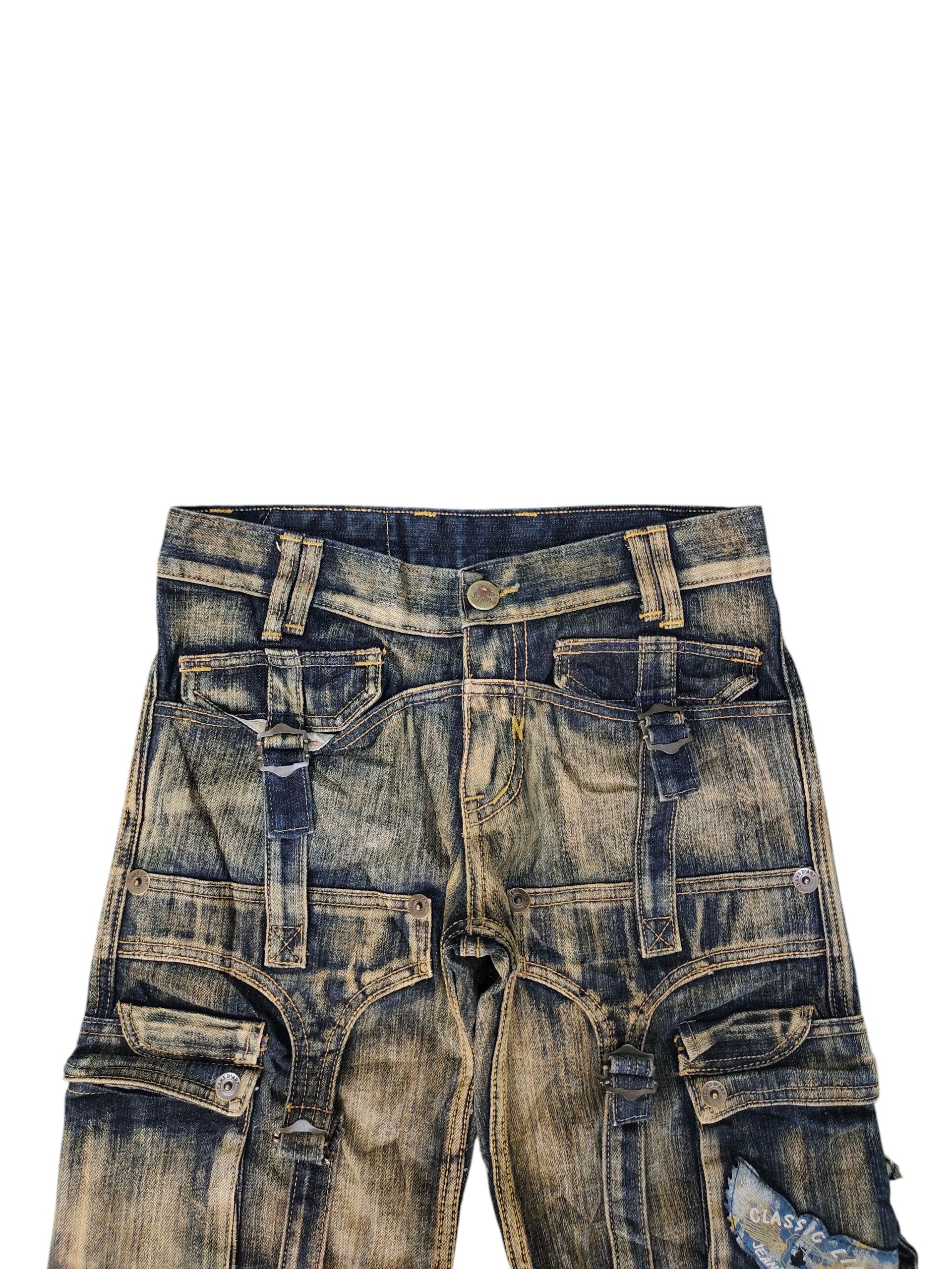 Japanese Brand DeArt Japan Bondage Tactical Multi Pocket Jeans Cyberpunk Size US 30 / EU 46 - 3 Thumbnail