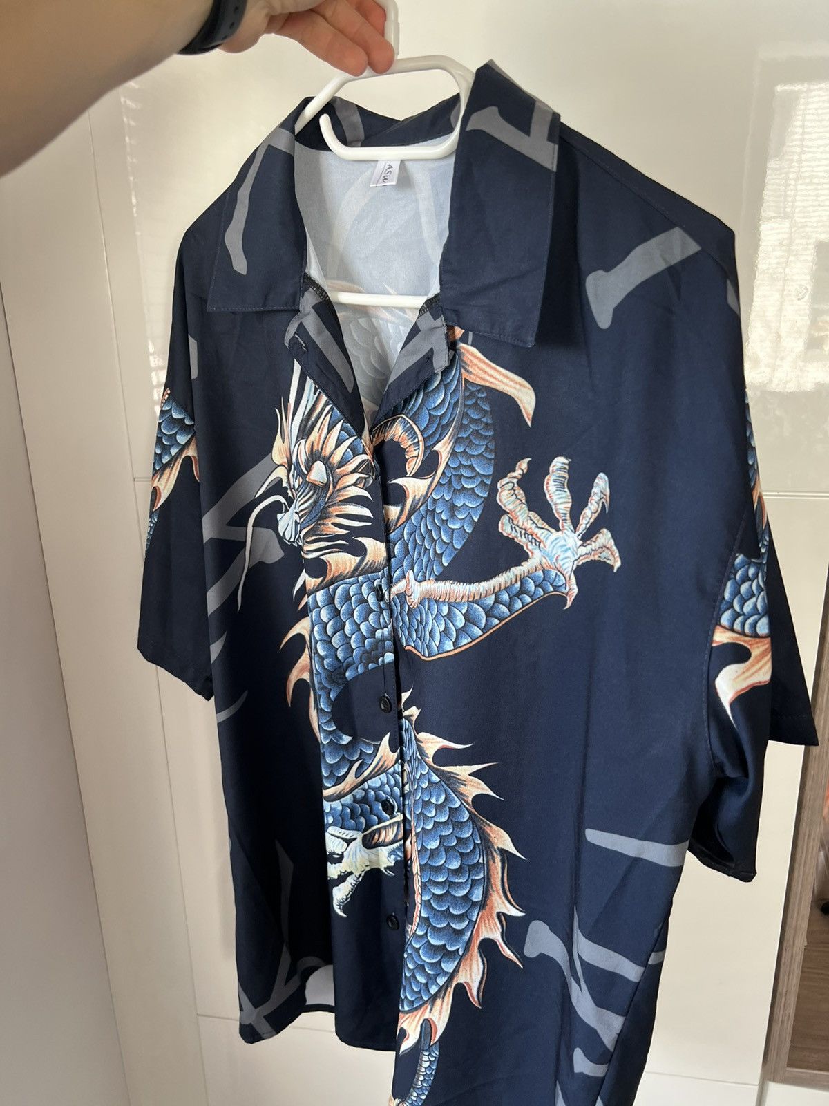 Affliction ‼️Archival Japanese Style Dragon Y2k Lite Weight Silk Tee‼️ Size US L / EU 52-54 / 3 - 5 Thumbnail