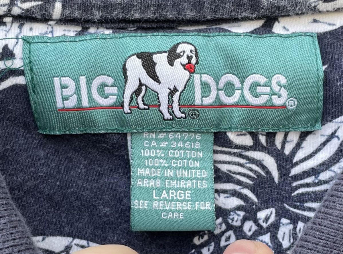 Big Dogs Vintage 90s Big Dogs AOP Hawaiian Polo Shirt Size US L / EU 52-54 / 3 - 2 Thumbnail
