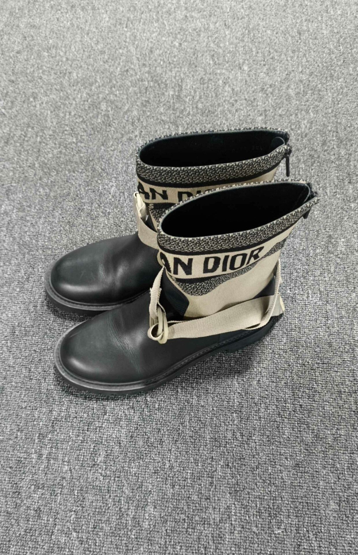 Dior Dior Gray Boots us_7-5 Women Size US 7.5 / IT 37.5 - 1 Thumbnail