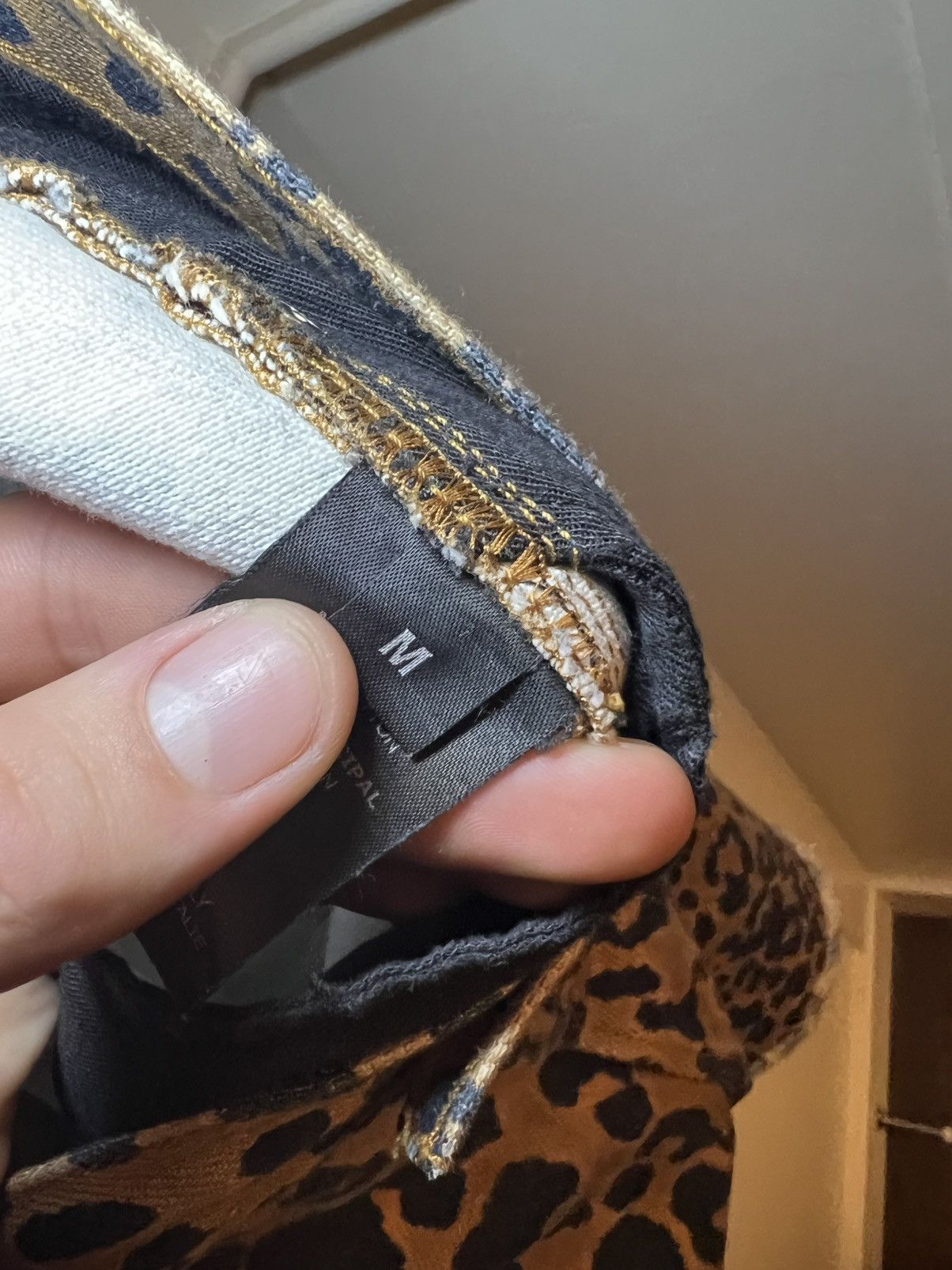 Vetements Vetements leopard print slim denim shorts Size US 34 / EU 50 - 15 Thumbnail