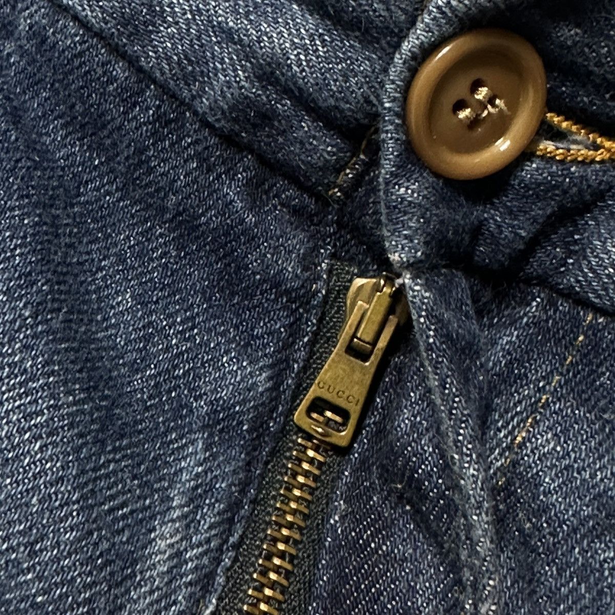 Gucci Gucci Logo Emboidered blue Jeans Size US 36 / EU 52 - 5 Thumbnail