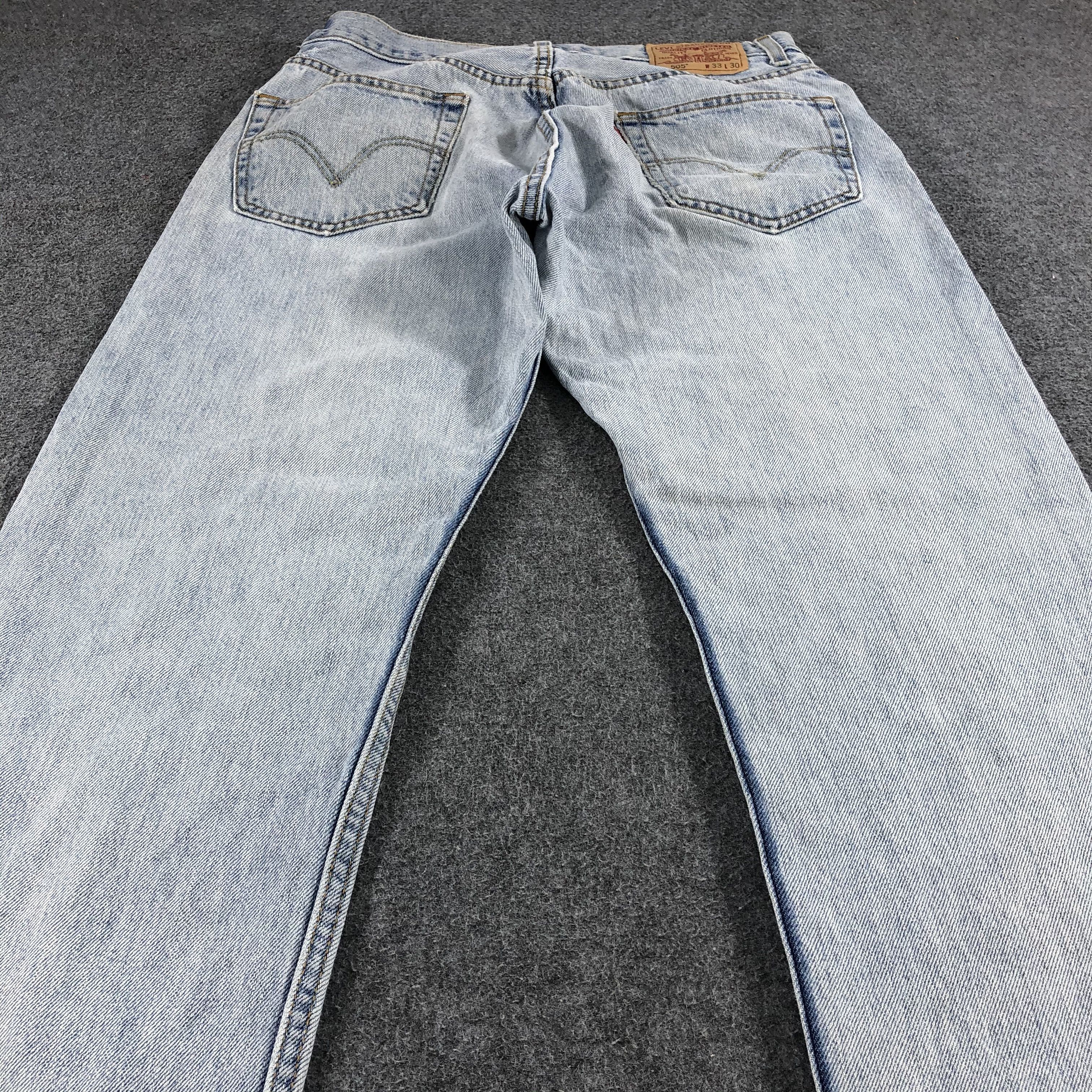 Levi's Light Wash Vintage Levis 505 Jeans-J1121 Size US 32 / EU 48 - 4 Thumbnail