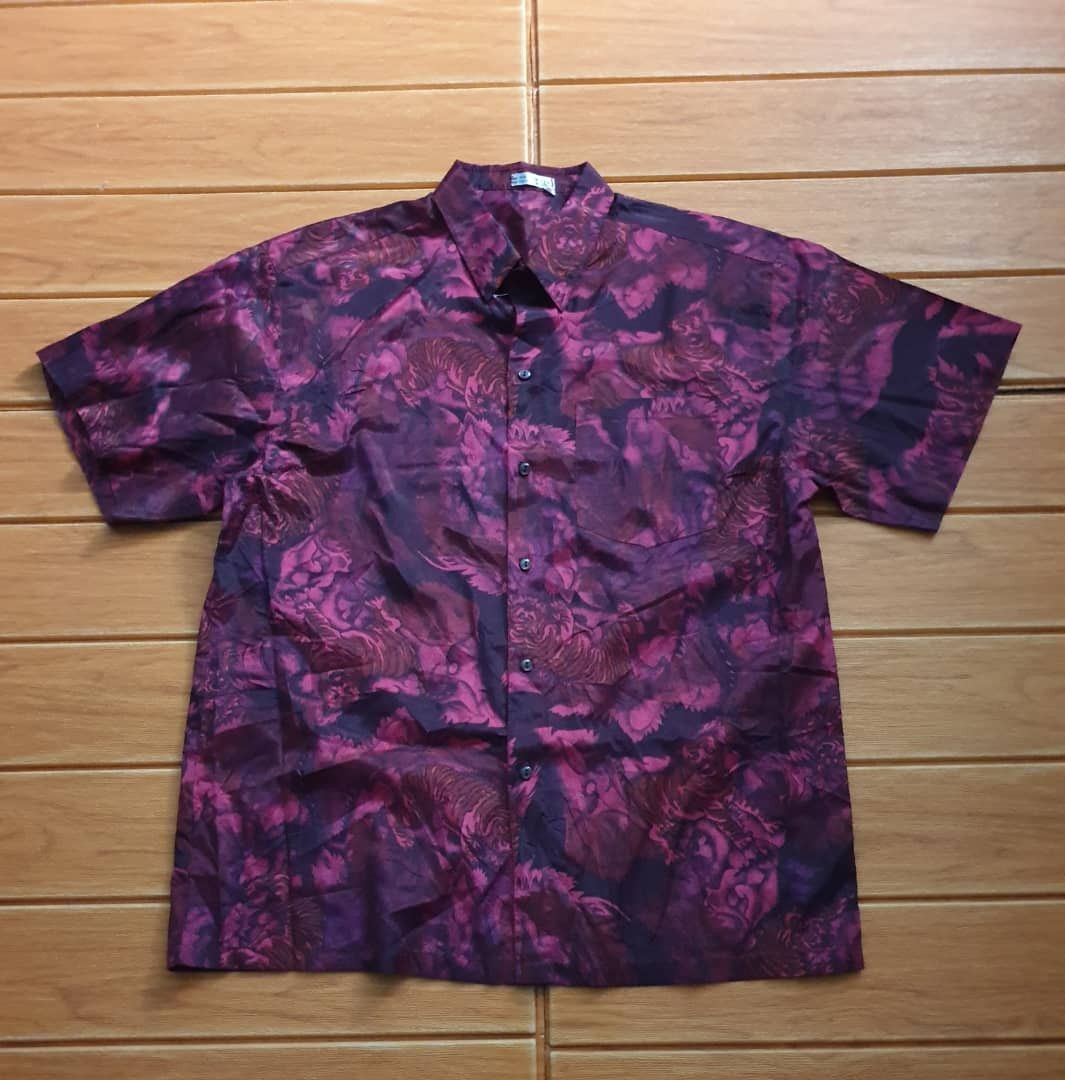 Japanese Brand 💥Tiger harajuku sukajan style Japanese shirt Size US XL / EU 56 / 4 - 2 Thumbnail
