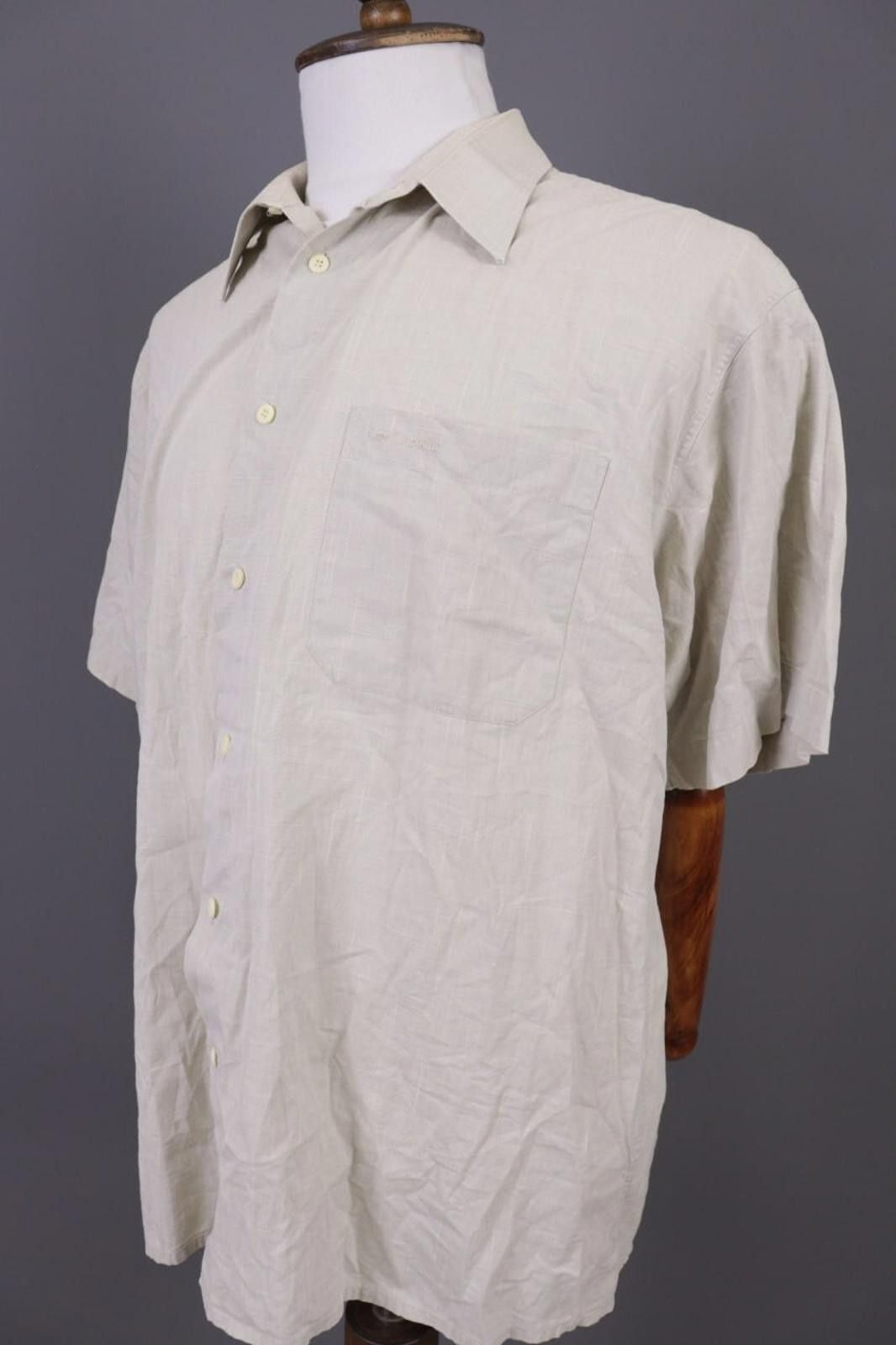 Guy Laroche Vintage Guy Laroche Paris Beige Button Down Shirt Size 44 Size US M / EU 48-50 / 2 - 8 Thumbnail