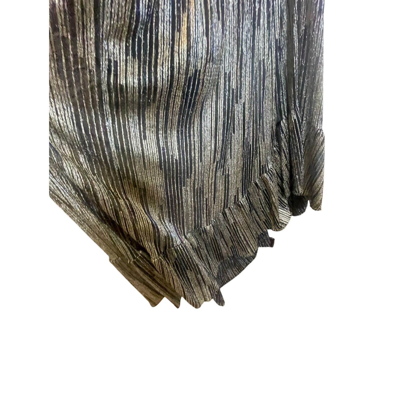 MISA Los Angeles MISA LOS ANGELES MAX DRESS METALLIC AVA TWIST RUCHED SZ XL Size XL / US 12-14 / IT 48-50 - 13 Thumbnail