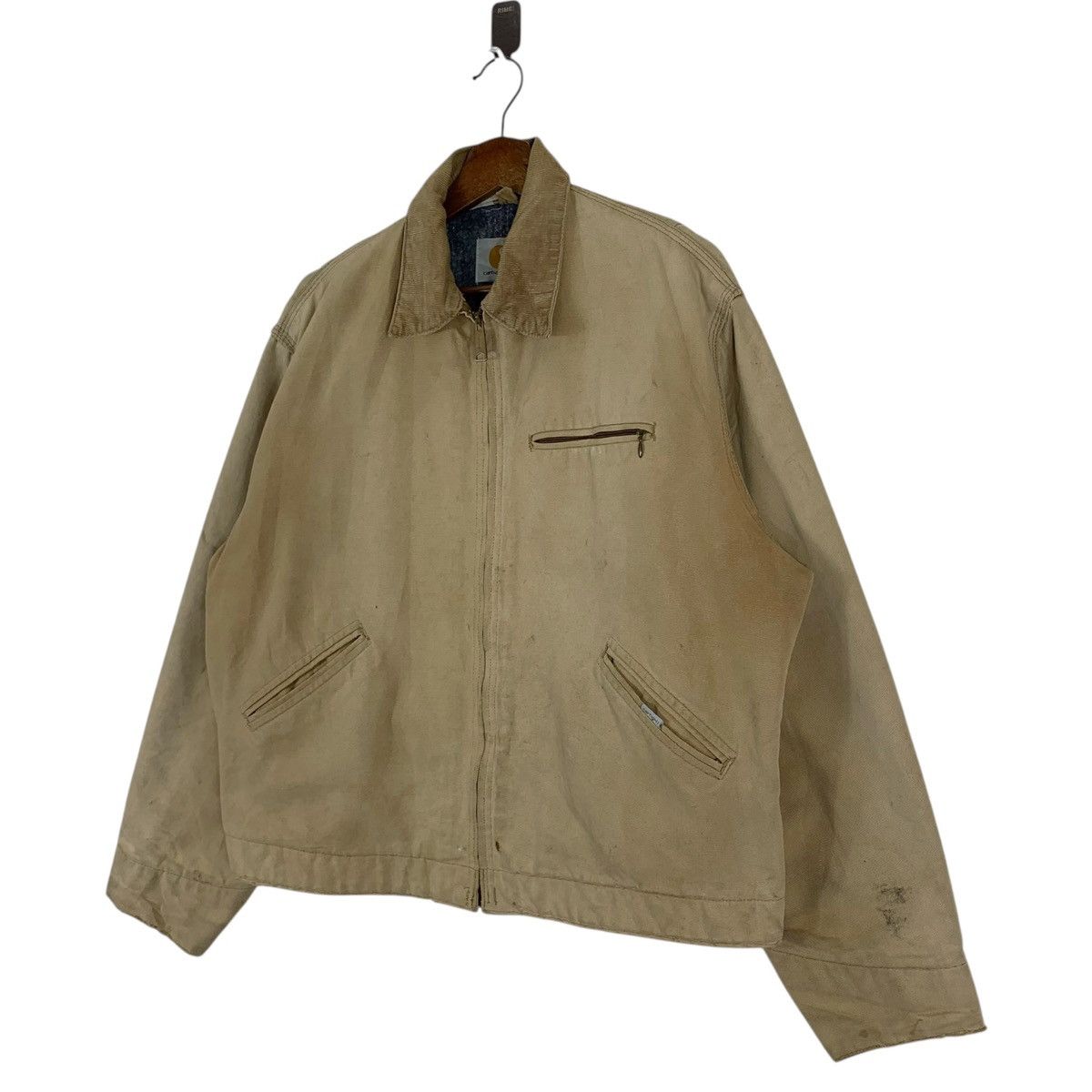 Carhartt VINTAGE CARHARTT DETROIT WORKER DENIM BOMBER JACKET Size US M / EU 48-50 / 2 - 3 Thumbnail
