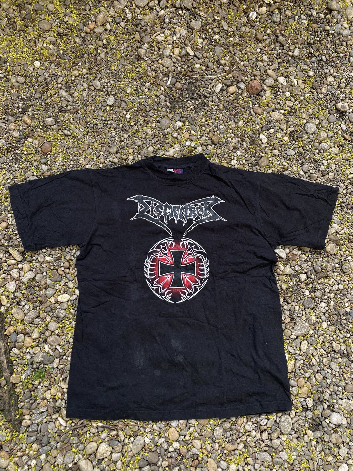 Band Tees × Vintage Vintage Dismember Dark Metal Stockholm Death Tee Size US XL / EU 56 / 4 - 1 Thumbnail