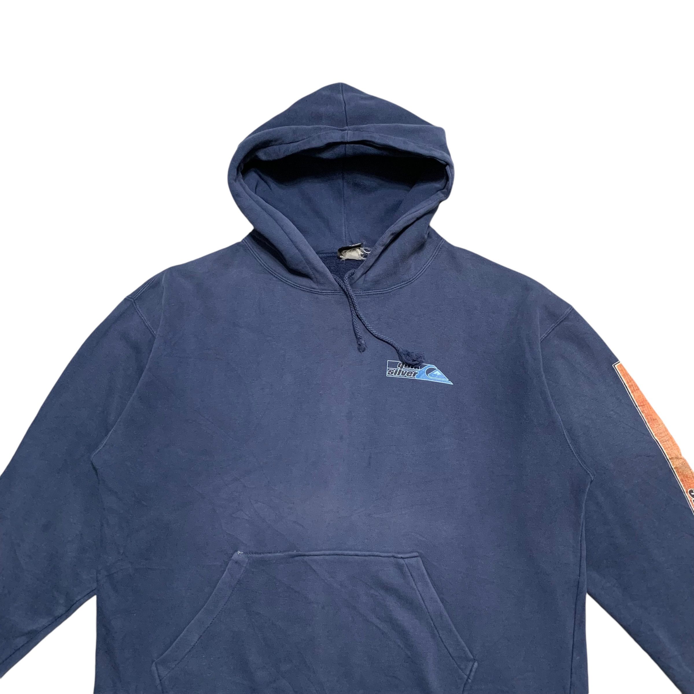 Quiksilver Vintage Quiksilver Hoodie Size US XL / EU 56 / 4 - 3 Thumbnail