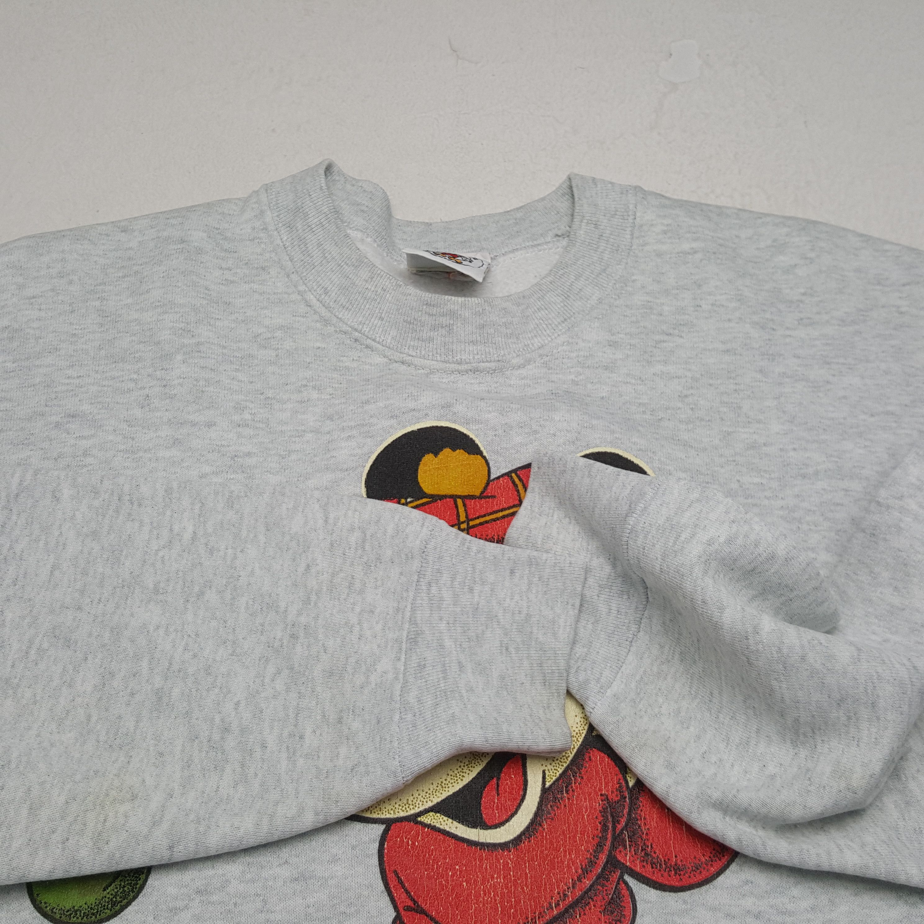 Disney × Mickey Mouse × Vintage MICKEY MOUSE DISNEY Cartoon Character Vintage Sweatshirt Size US M / EU 48-50 / 2 - 7 Thumbnail