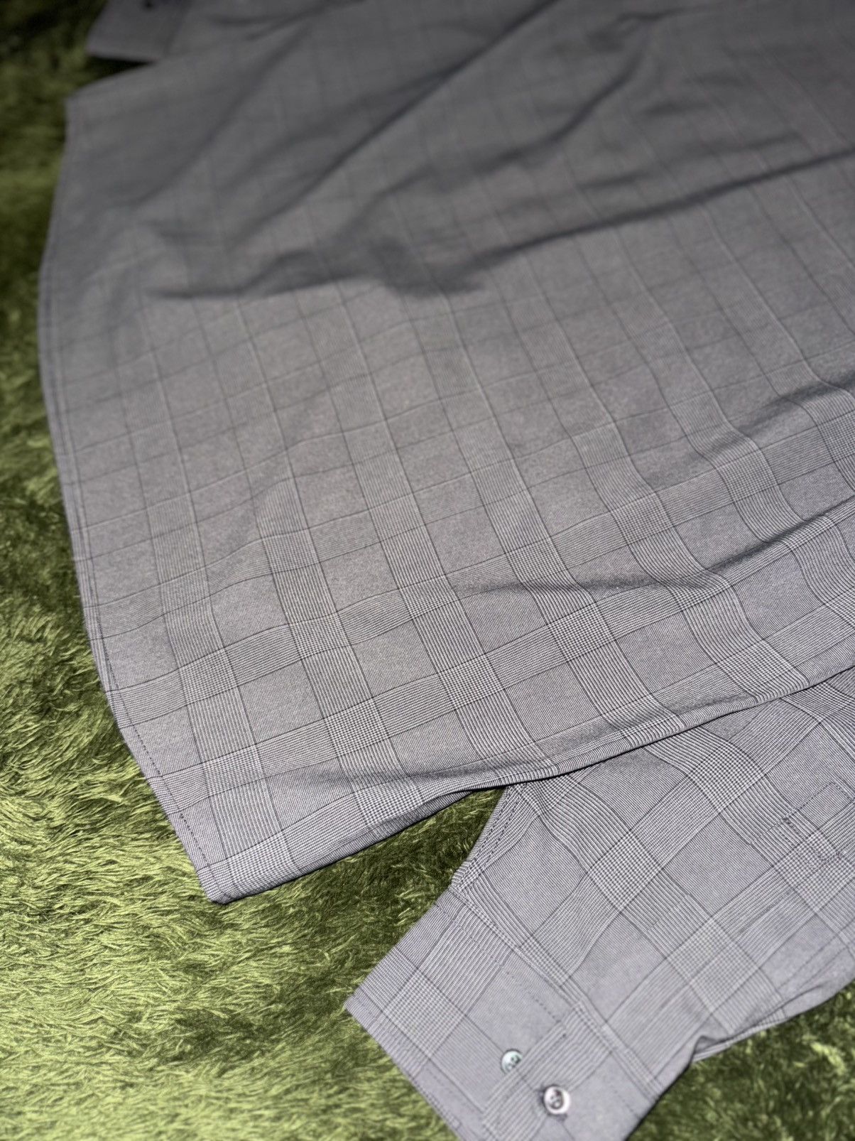 EASTLOGUE [L] Eastlogue 21FW Glen Check Utility Poly Shirt Size US L / EU 52-54 / 3 - 10 Thumbnail
