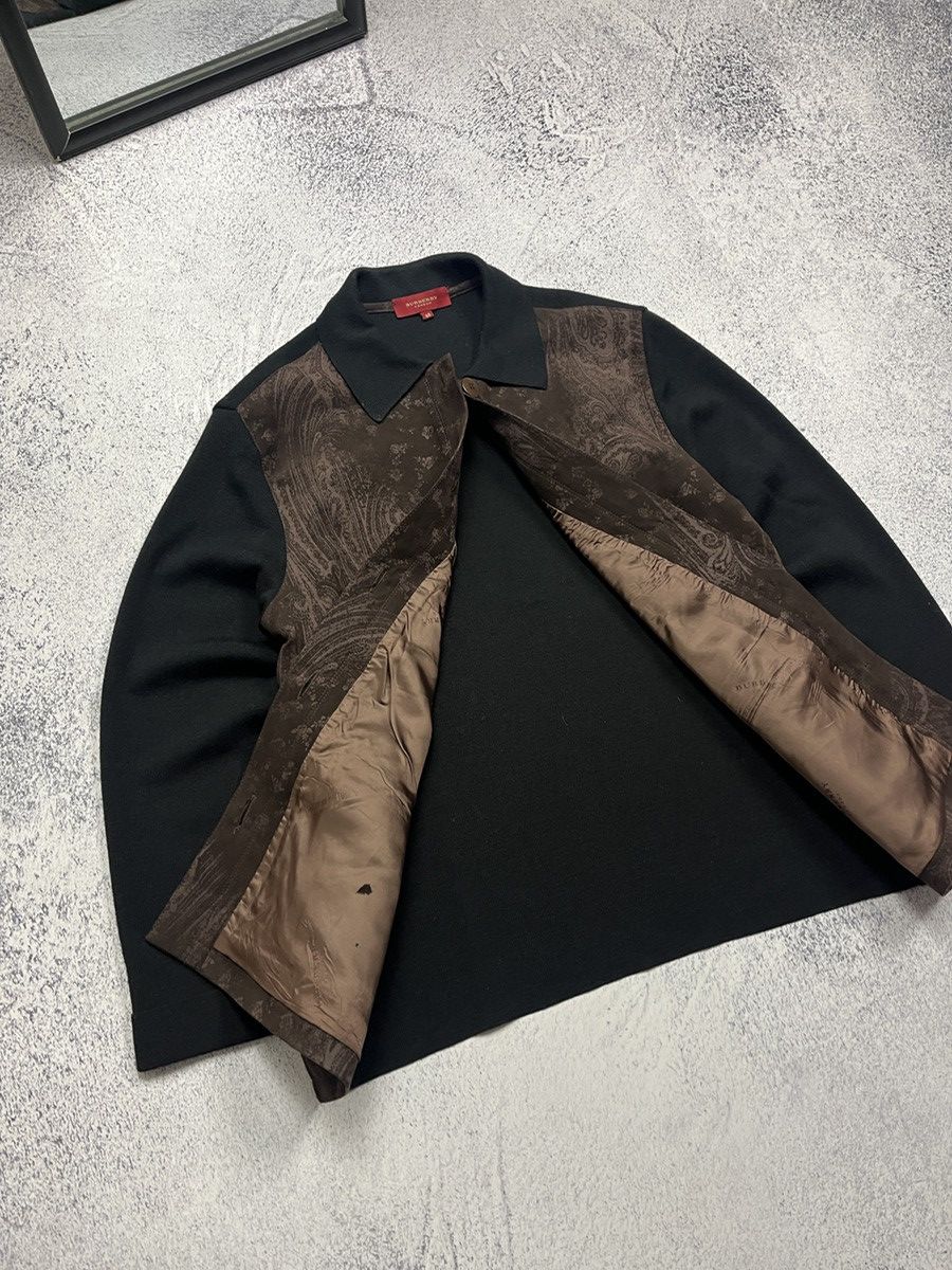 Burberry Vintage Burberry Paisley Pattern Wool Acrylic Jacket Sweater Size US M / EU 48-50 / 2 - 12 Thumbnail