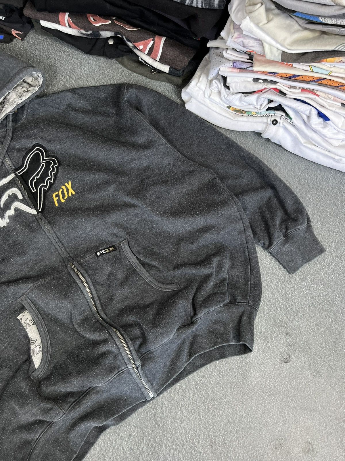 Fox Racing Y2K Vintage Hoodie Fox Racing fit 😍 Size US XL / EU 56 / 4 - 4 Thumbnail