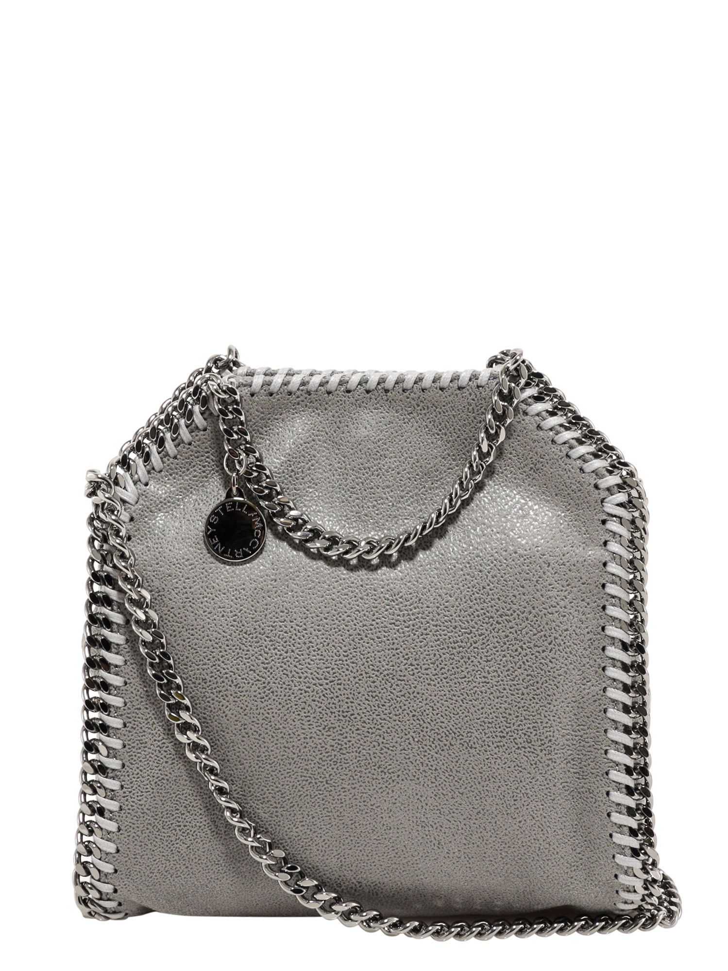 Stella McCartney o1s22i1n1024 Size: OS / Falabella Tiny Handbag in Grey Size ONE SIZE - 1 Thumbnail
