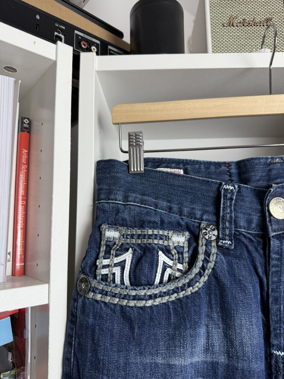 True Religion × Vintage VIntage y2k True Religion bobby super T baggy denim pants 31 Size US 31 - 8 Thumbnail