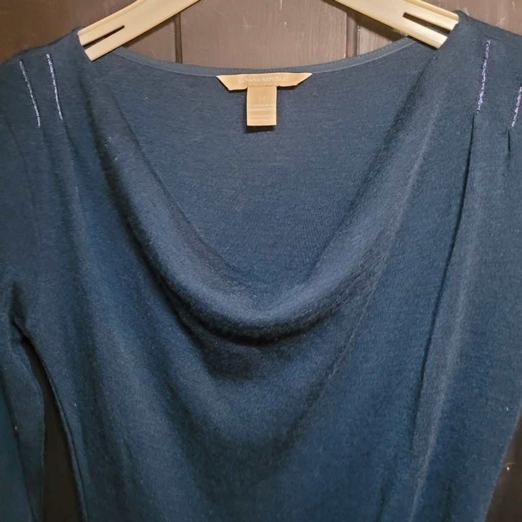 Banana Republic Banana Republic womens green knit dress, Size M, nwot Size L / US 10 / IT 46 - 2 Thumbnail