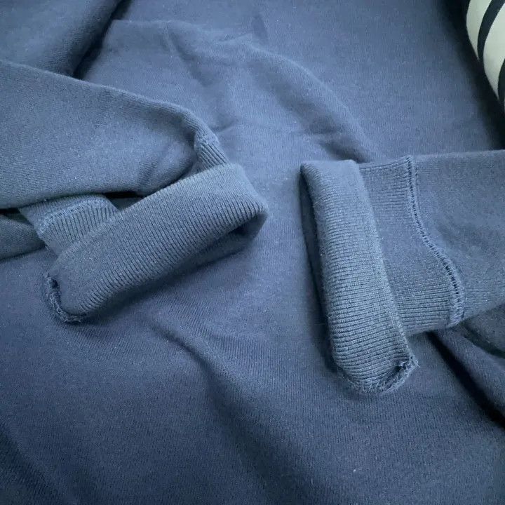 Thom Browne Thom Browne Classic Navy Crew Sweatshirt -2507 Size US XXL / EU 58 / 5 - 4 Thumbnail