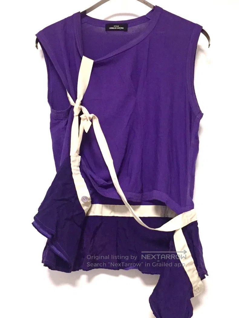 Comme des Garcons Comme Des Garcons Purple patchwork vest dress Size M / US 6-8 / IT 42-44 - 3 Thumbnail
