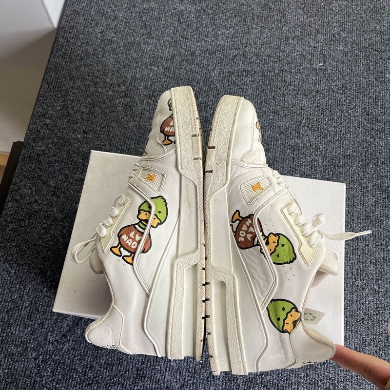 Louis Vuitton Nigo x Louis Vuitton Trainer Casual Sneakers - Size US 9.5 / EU 42-43 - 9 Thumbnail