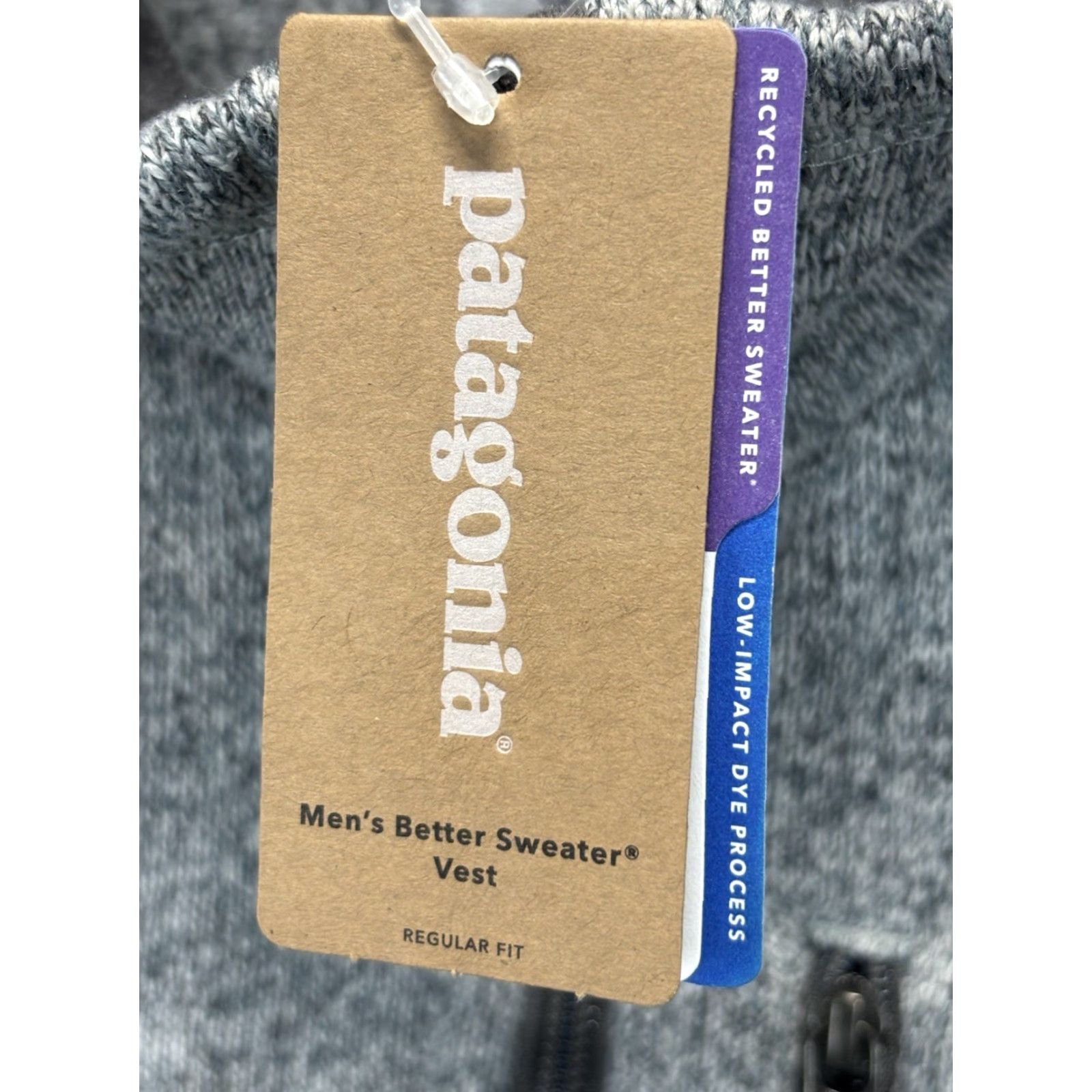 Patagonia Patagonia Vest New Better Sweater 3XL Mens Sz Grey Embroidered Big & Tall Zip Size US XXL / EU 58 / 5 - 8 Thumbnail
