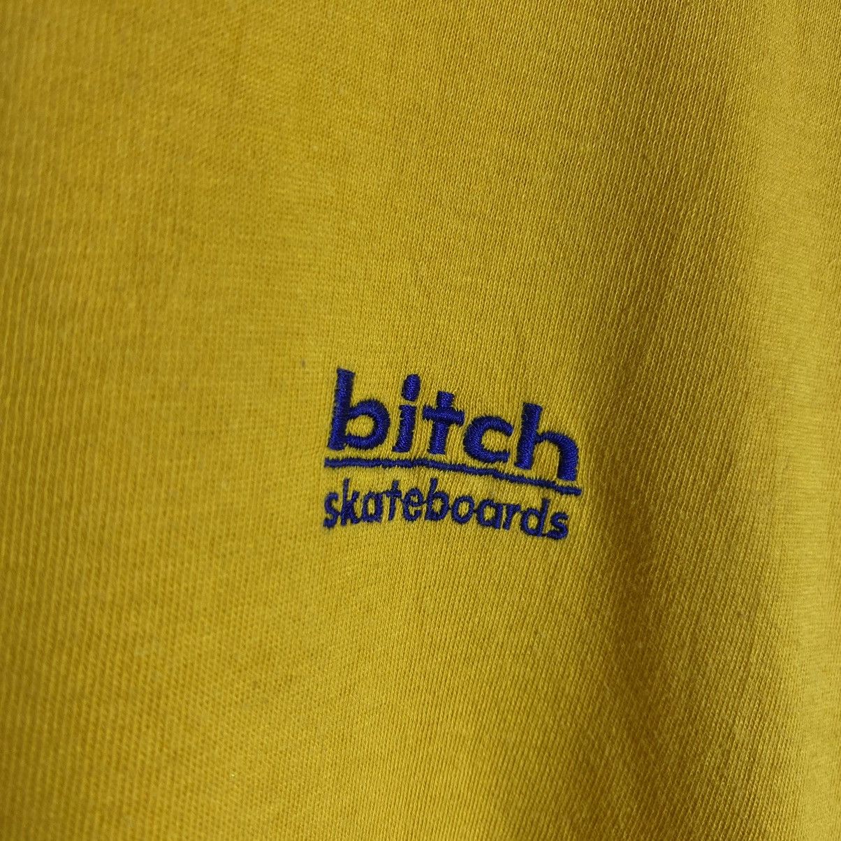 Girl Skateboards BITCH SKATEBOARDS RINGER TEE Size US L / EU 52-54 / 3 - 5 Thumbnail