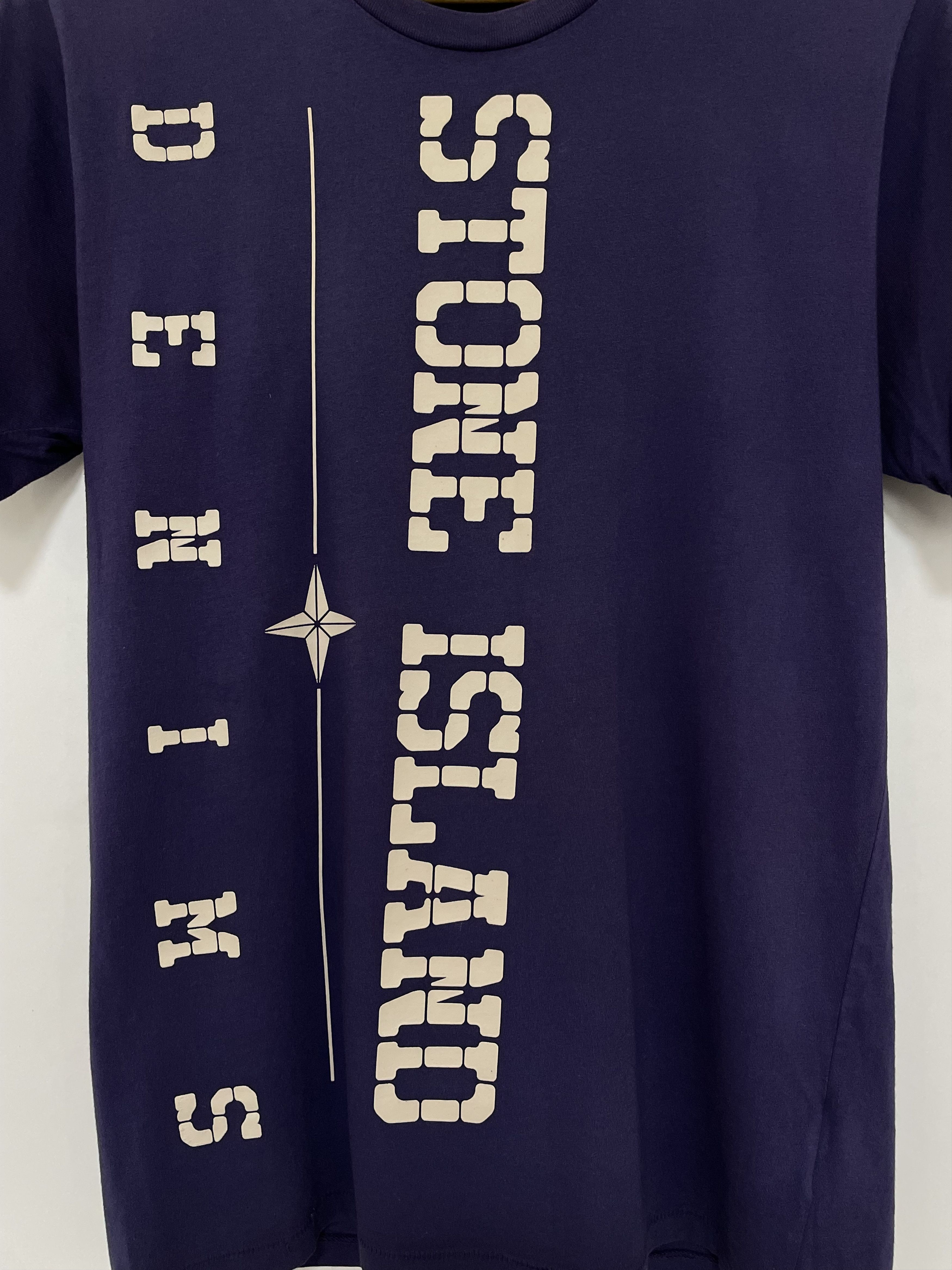 Stone Island STONE ISLAND Denims T-Shirt Tee Big Logo Vintage Streetwear Size US M / EU 48-50 / 2 - 7 Thumbnail