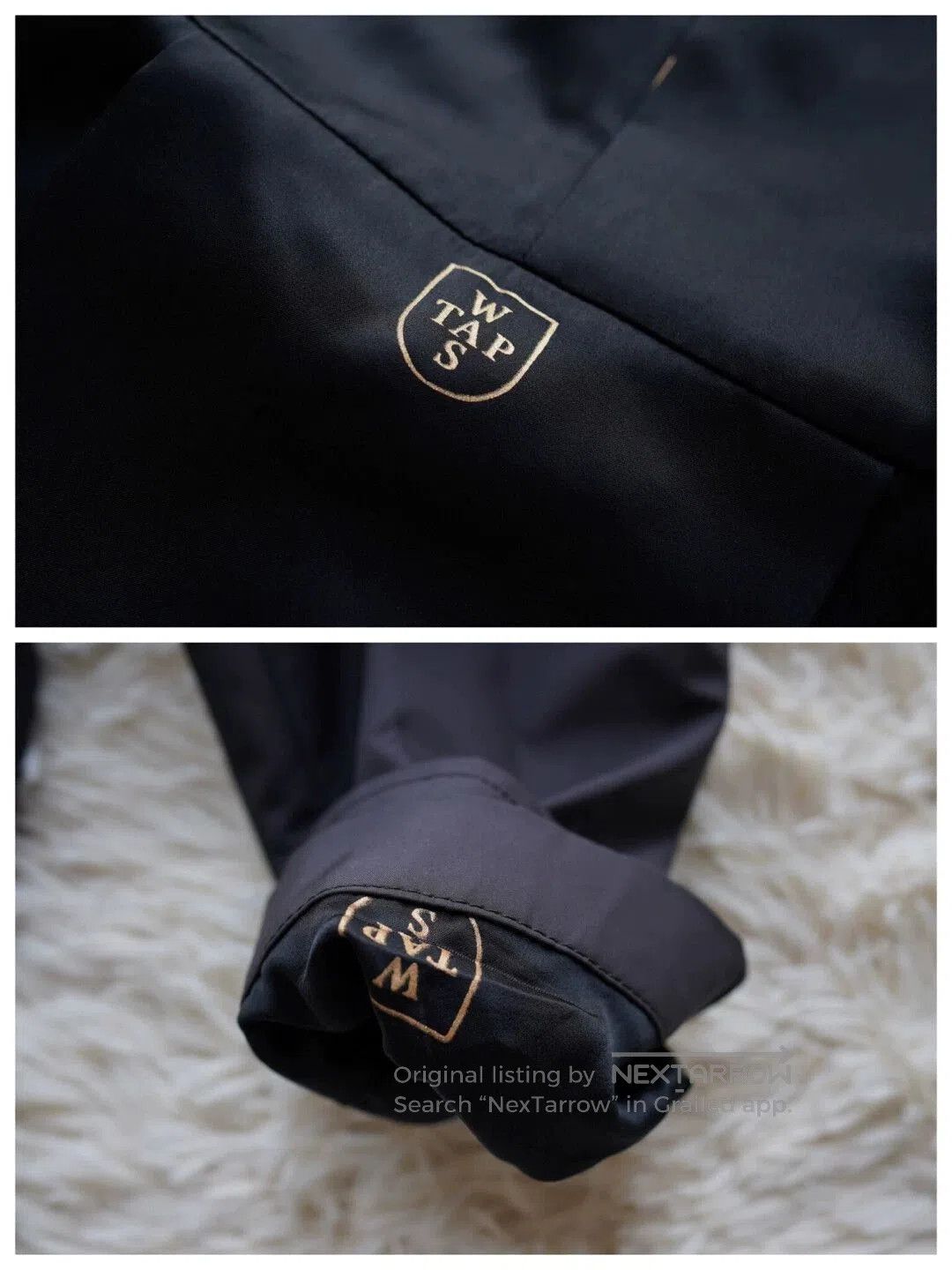 Wtaps Black Double-Breasted Long Coat Size S. Size US S / EU 44-46 / 1 - 6 Thumbnail
