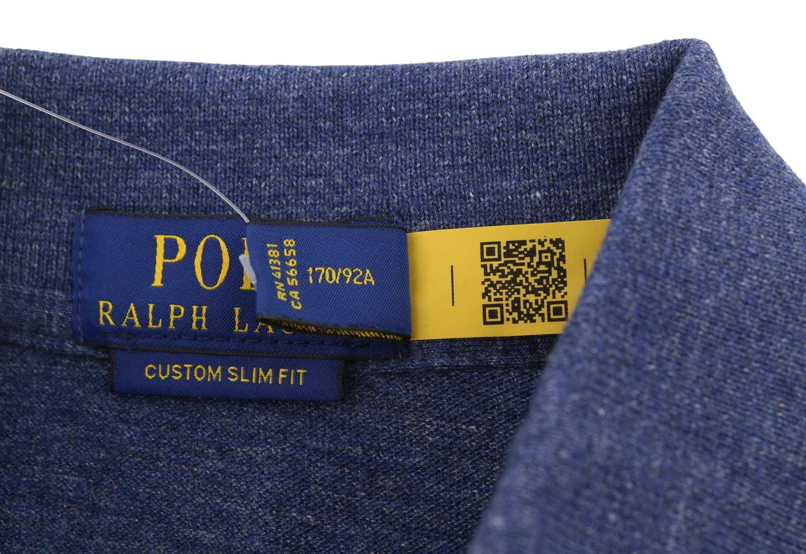 Ralph Lauren CUSTOM SLIM FIT S Melange Embroidered Logo 87910 Size US S / EU 44-46 / 1 - 8 Thumbnail