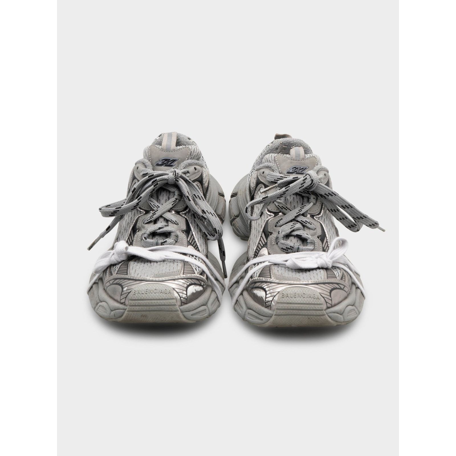 Balenciaga Grey XL Sneakers Size US 9 / EU 42 - 2 Thumbnail