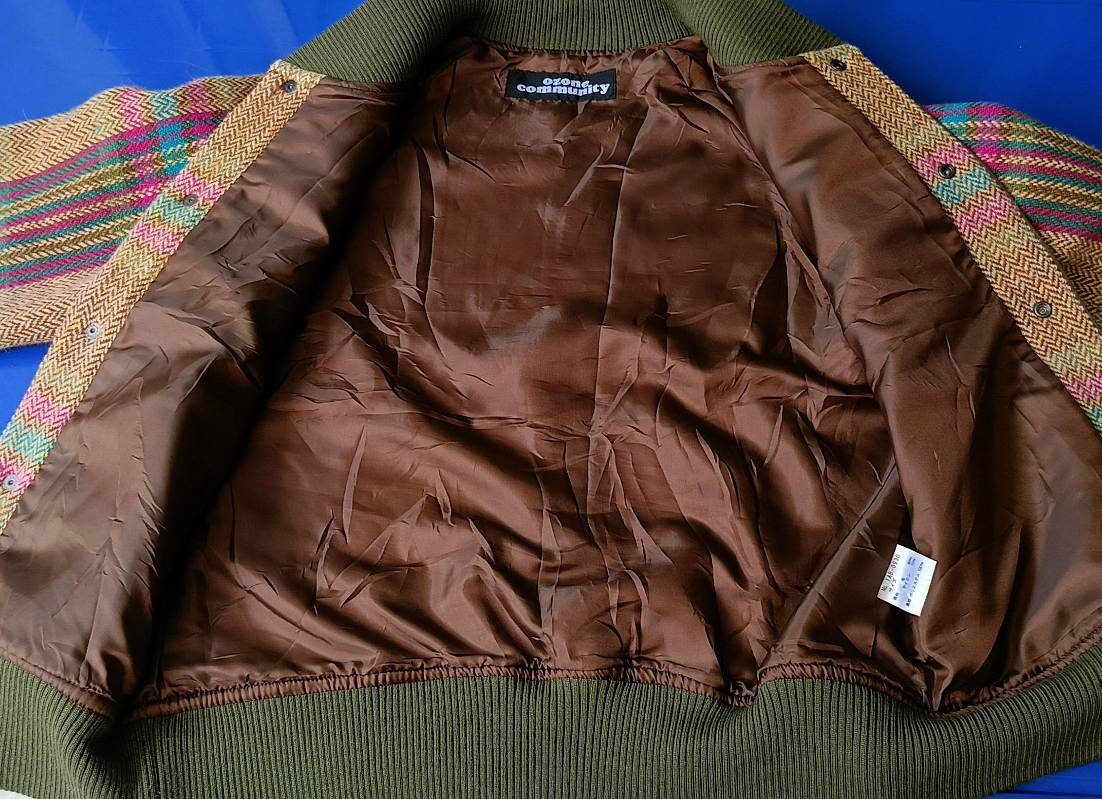 Hysteric Glamour Hysteric Glamour Ozone Community Japan bomber wool jacket Size US XS / EU 42 / 0 - 14 Thumbnail