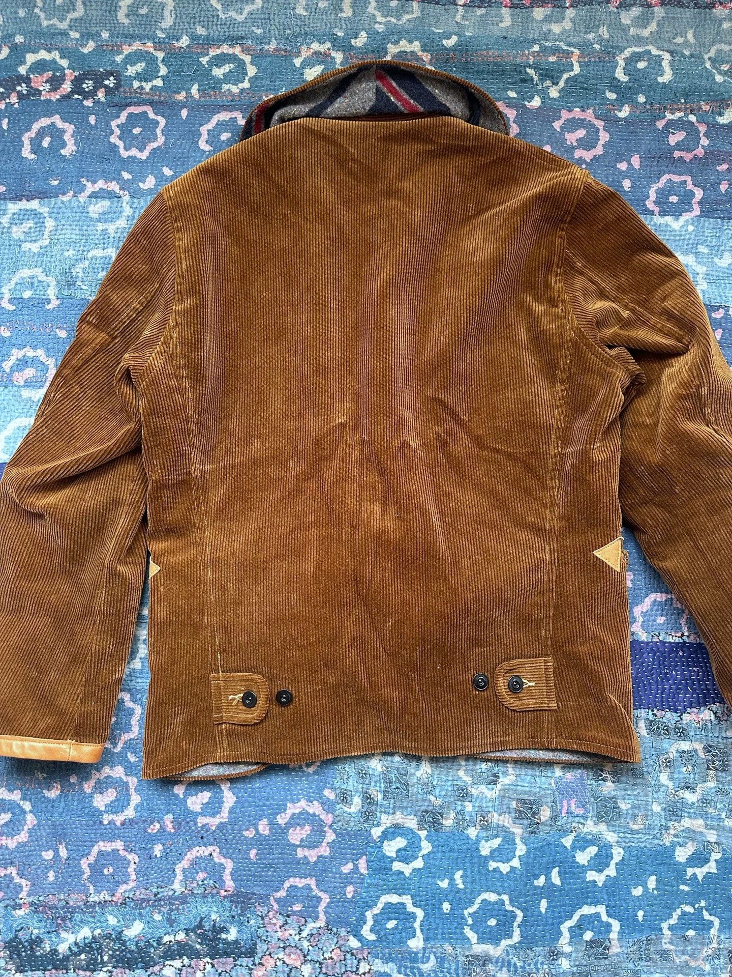 Meister mister freedom corduroy leather panel safari coat 38 Size XS / US 0-2 / IT 36-38 - 4 Thumbnail