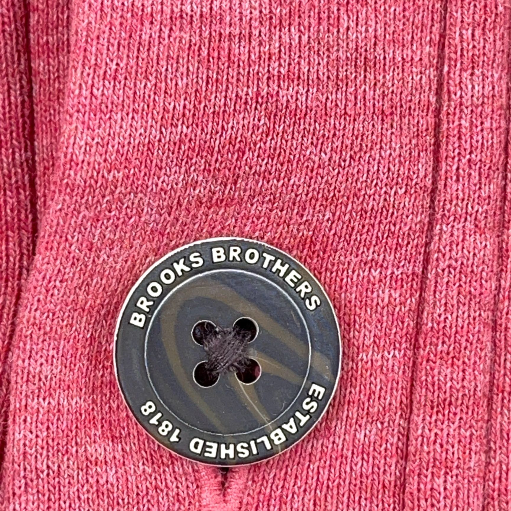 Brooks Brothers VINTAGE Brooks Brothers Sweater Men XL Pink Pullover Henley Sweatshirt Pockets Knit Logo Modern Preppy Sports Size US XL / EU 56 / 4 - 5 Thumbnail