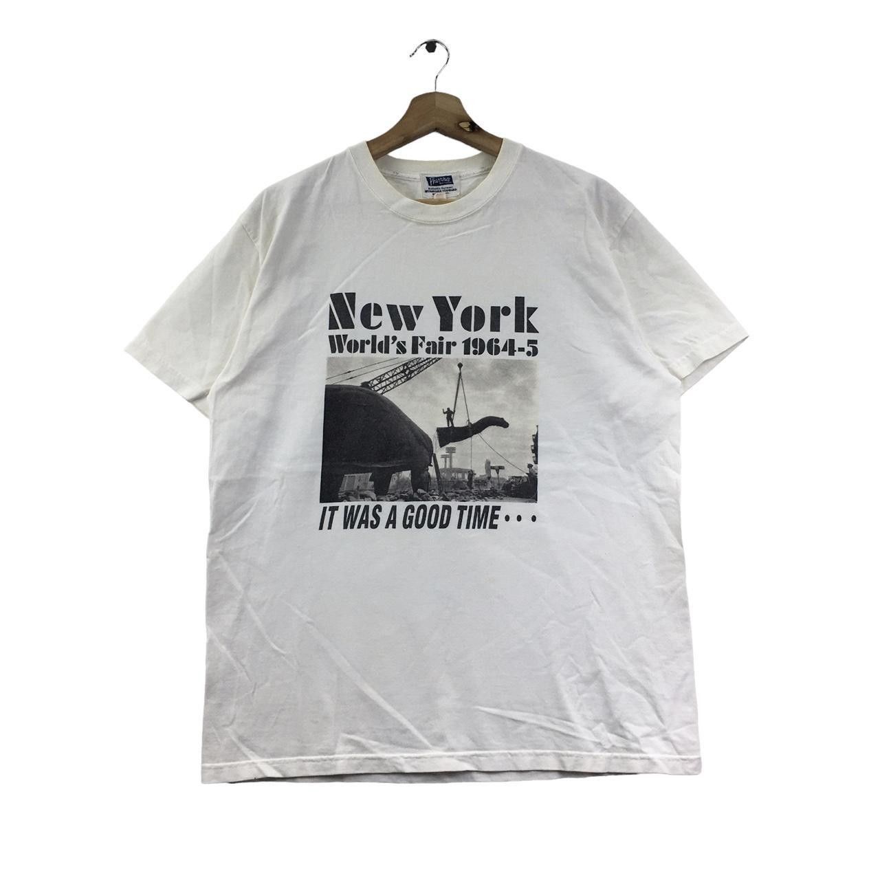 Pherrow's Vtg 90’ PHERROWS SPORTSWEAR New York Fair Tee Shirt Size US XL / EU 56 / 4 - 1 Thumbnail