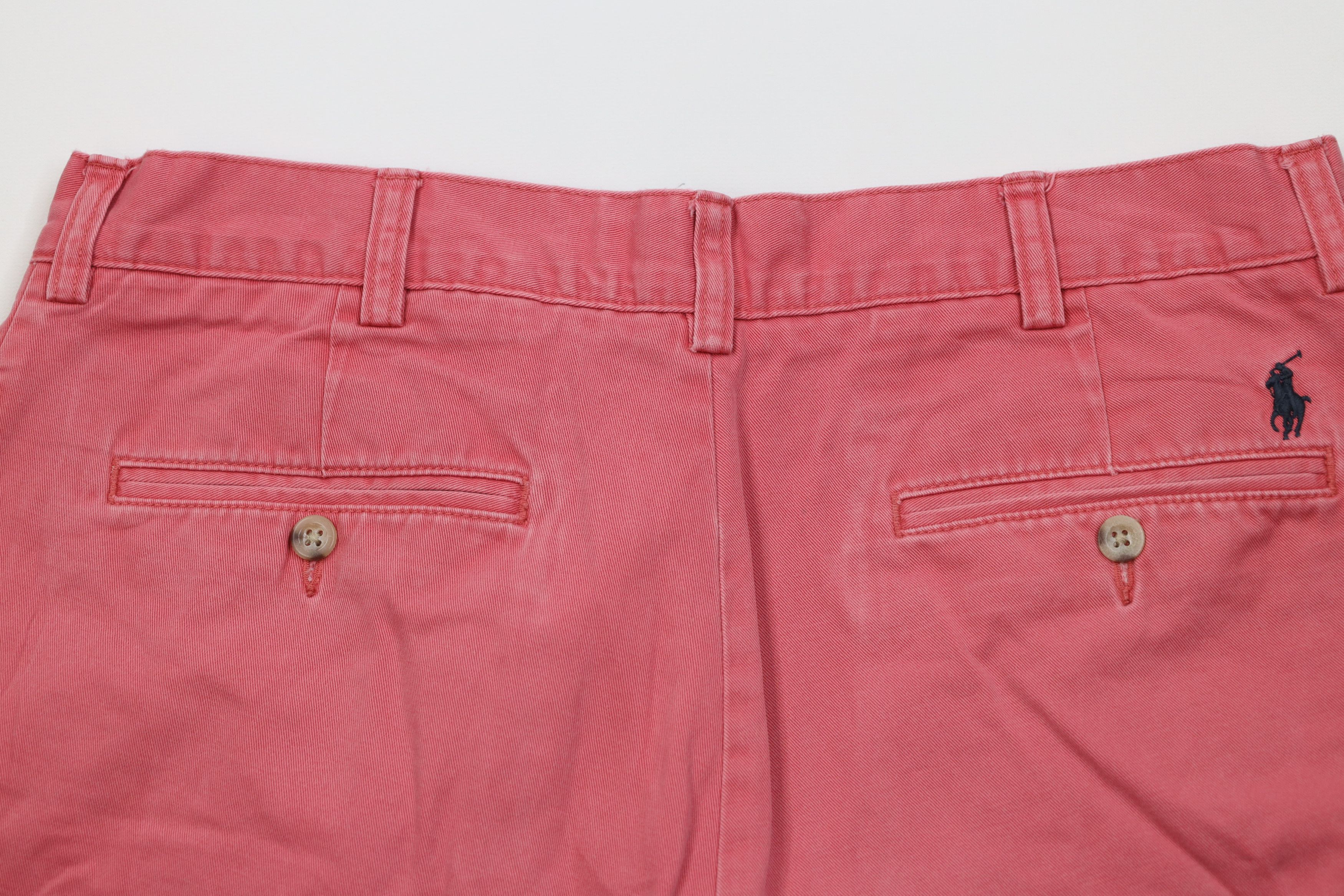 Ralph Lauren Vintage 90s Ralph Lauren Above Knee Chino Golf Shorts Pink Size US 34 / EU 50 - 12 Thumbnail