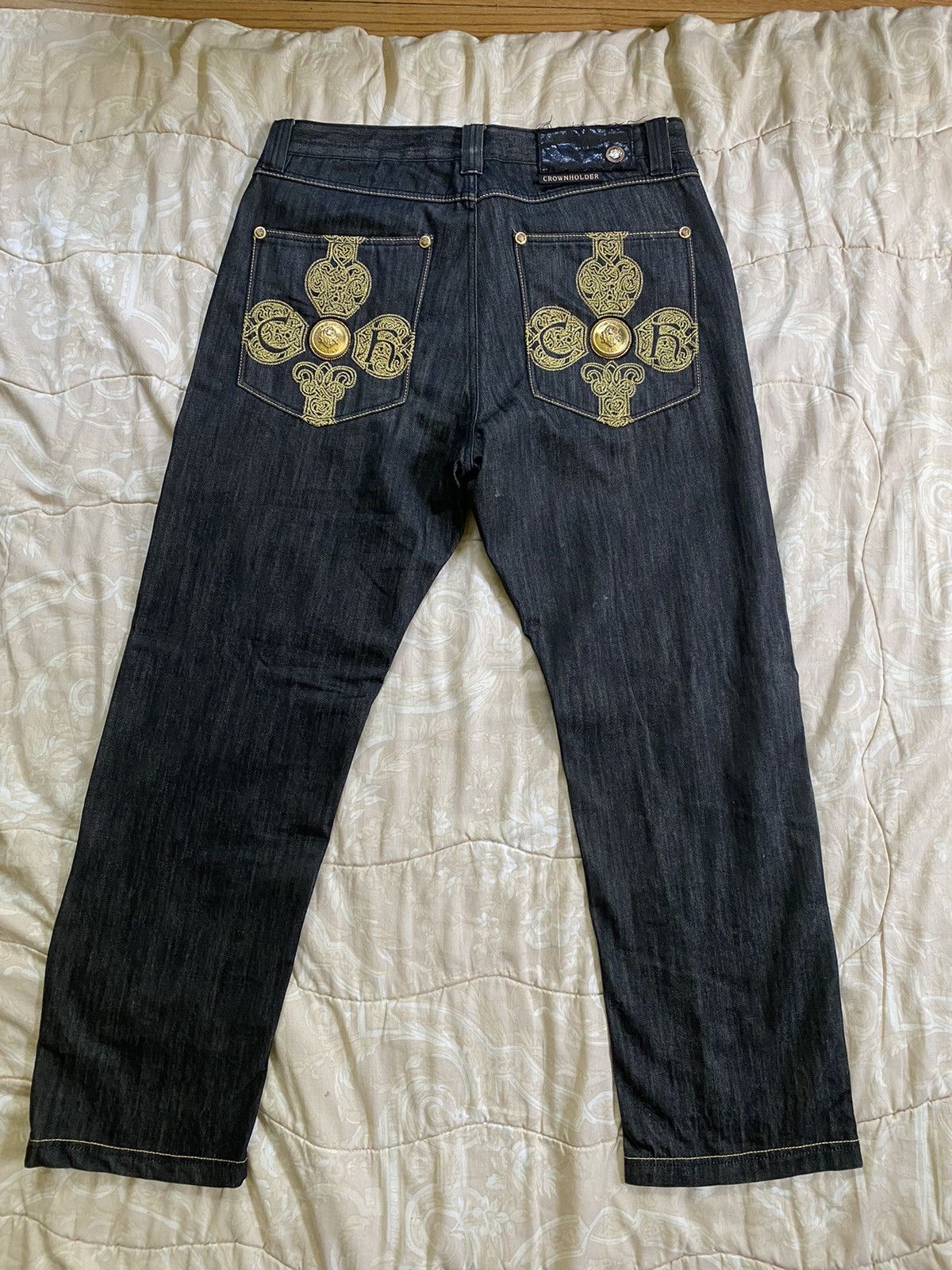 JNCO × Southpole × Vintage Rare Vintage Y2K Crownholder Baggy Cybergoth Jeans Size US 38 / EU 54 - 2 Thumbnail