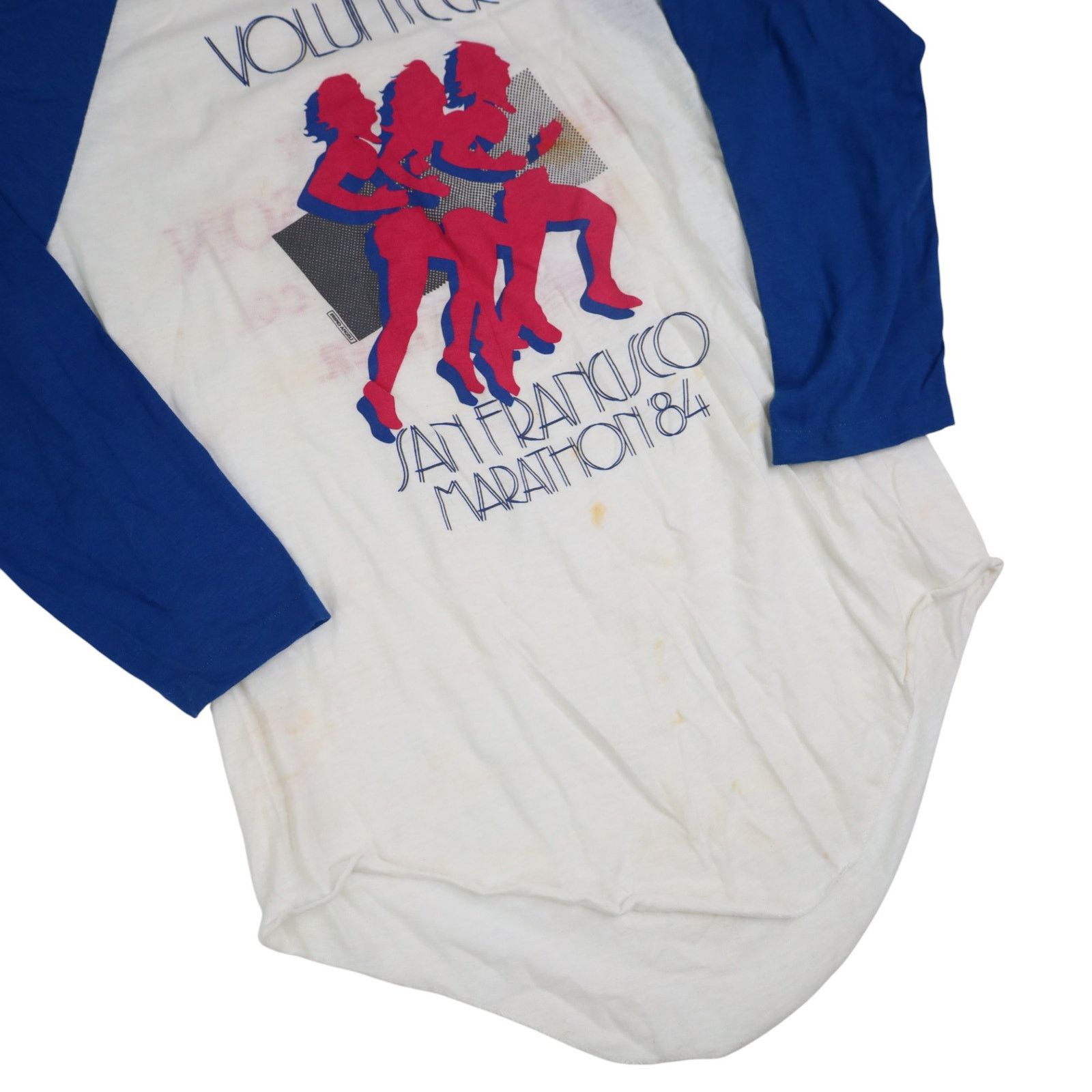 Levi's × Vintage VTG 1984 Levis San Francisco Marathon Volunteer Baseball Tee Size US M / EU 48-50 / 2 - 3 Thumbnail