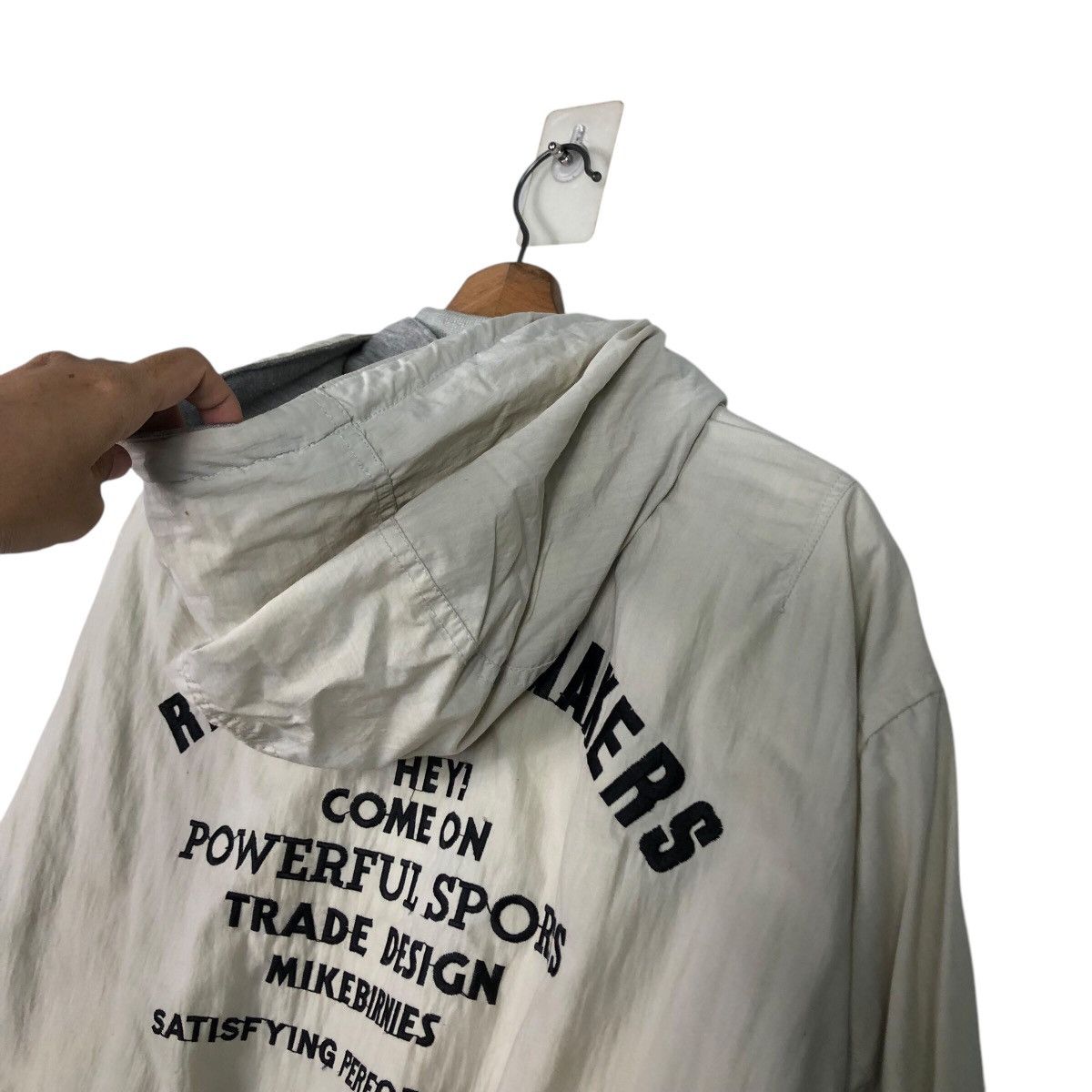 Japanese Brand 📌Mike Birnies Reversible Bomber Jacket Big Logo Issey Miyake Size US M / EU 48-50 / 2 - 15 Thumbnail