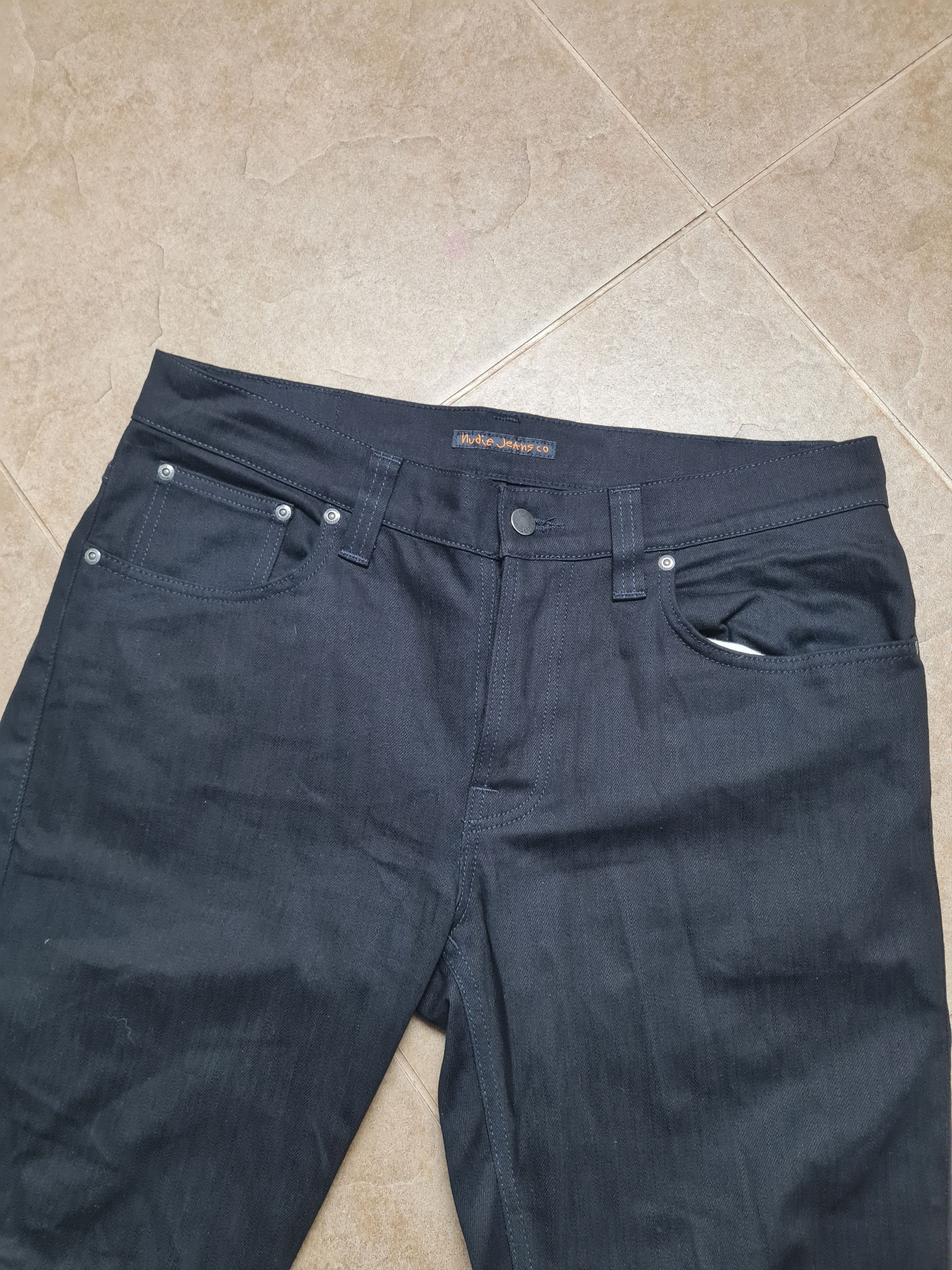 Nudie Jeans Vintage Denim Nudie Jeans Brute Knut Dry Cold Black 36/32 Size US 36 / EU 52 - 2 Thumbnail