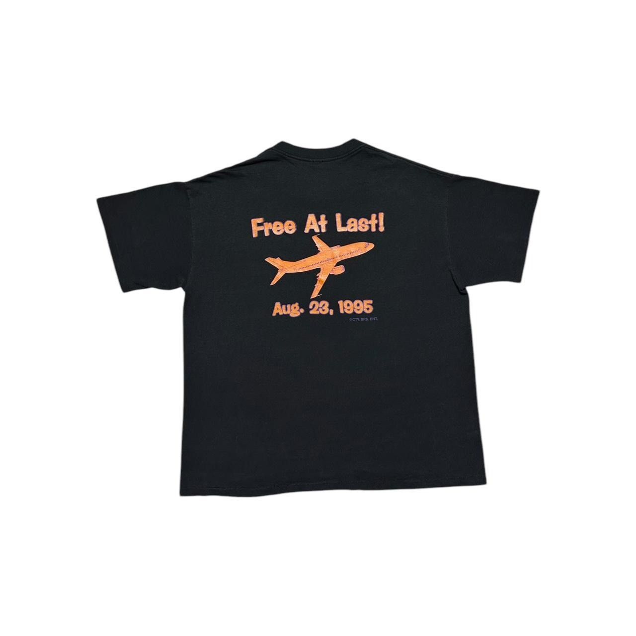 Hanes × Vintage Vintage Off Probation Time For Vacation 1996 T-Shirt Size US XL / EU 56 / 4 - 2 Thumbnail