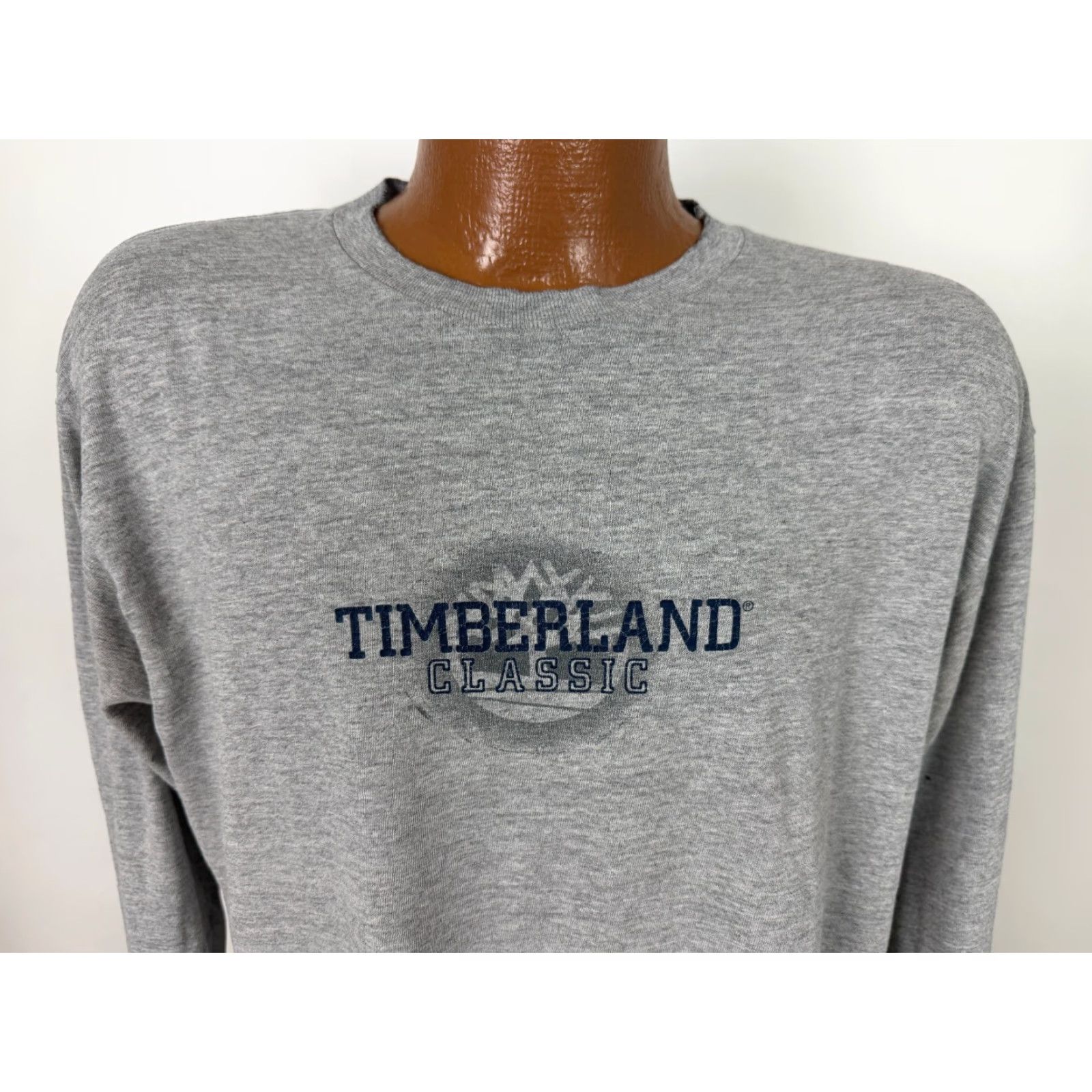 Timberland VINTAGE Timberland Shirt Men M Gray 90s Grunge Logo USA Made T-Shirt Size US M / EU 48-50 / 2 - 2 Thumbnail
