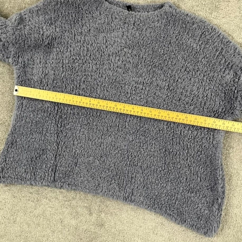 Eileen Fisher Eileen Fisher Sweater Womens Small Oversized Blue Knit Lounge Shirt Size S / US 4 / IT 40 - 4 Thumbnail