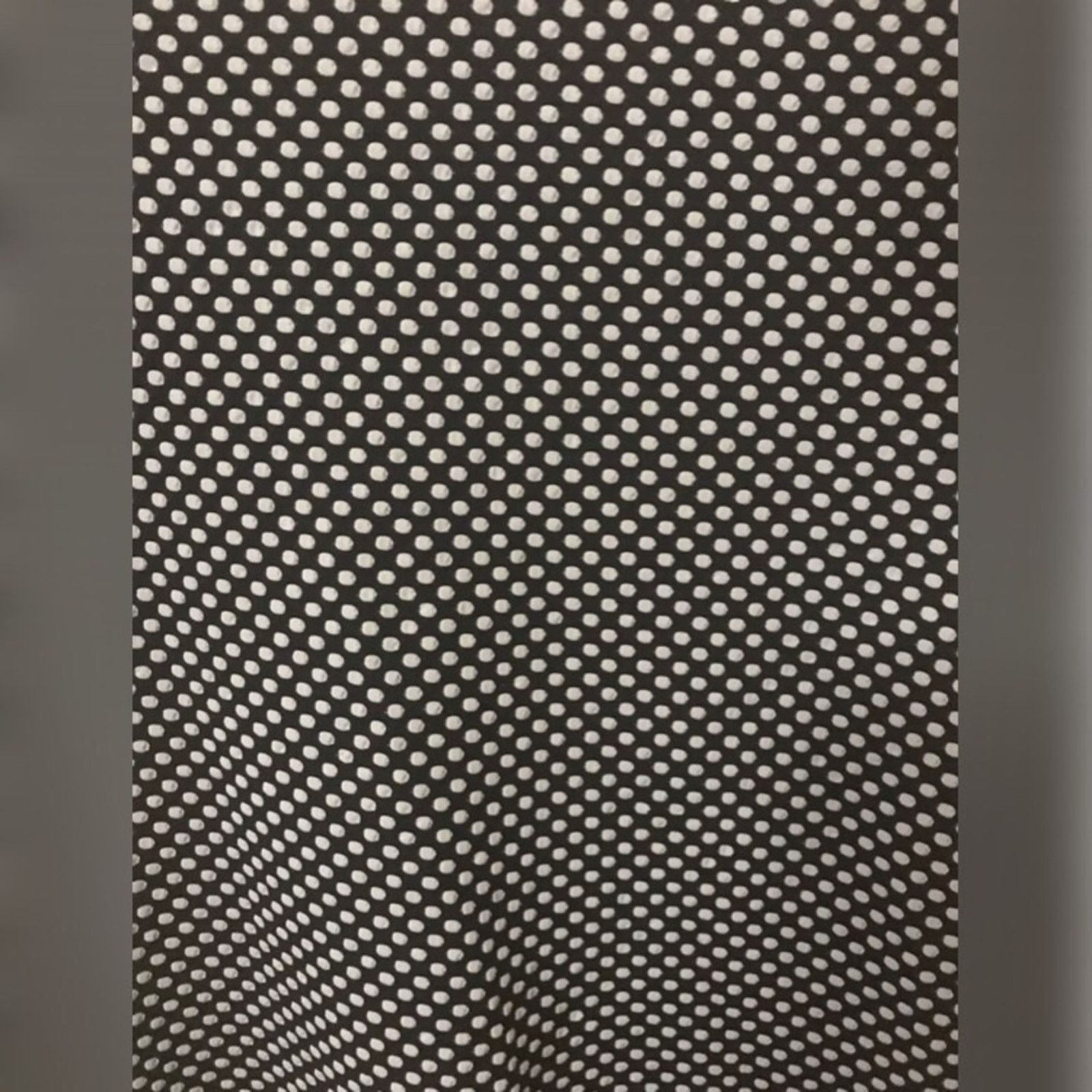 Other DGNY Polka Dot Black and Beige Elegant Dress Size L / US 10 / IT 46 - 4 Thumbnail